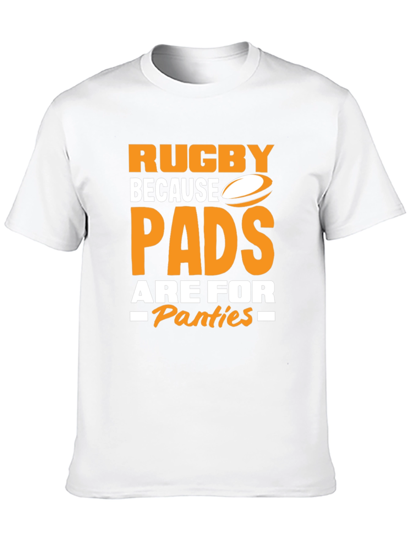 Black Rugby Pads Panties Graphic Tee view 10