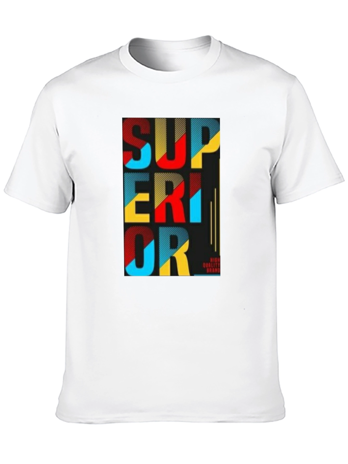 Black Superior Graphic Print Tee - Black view 10