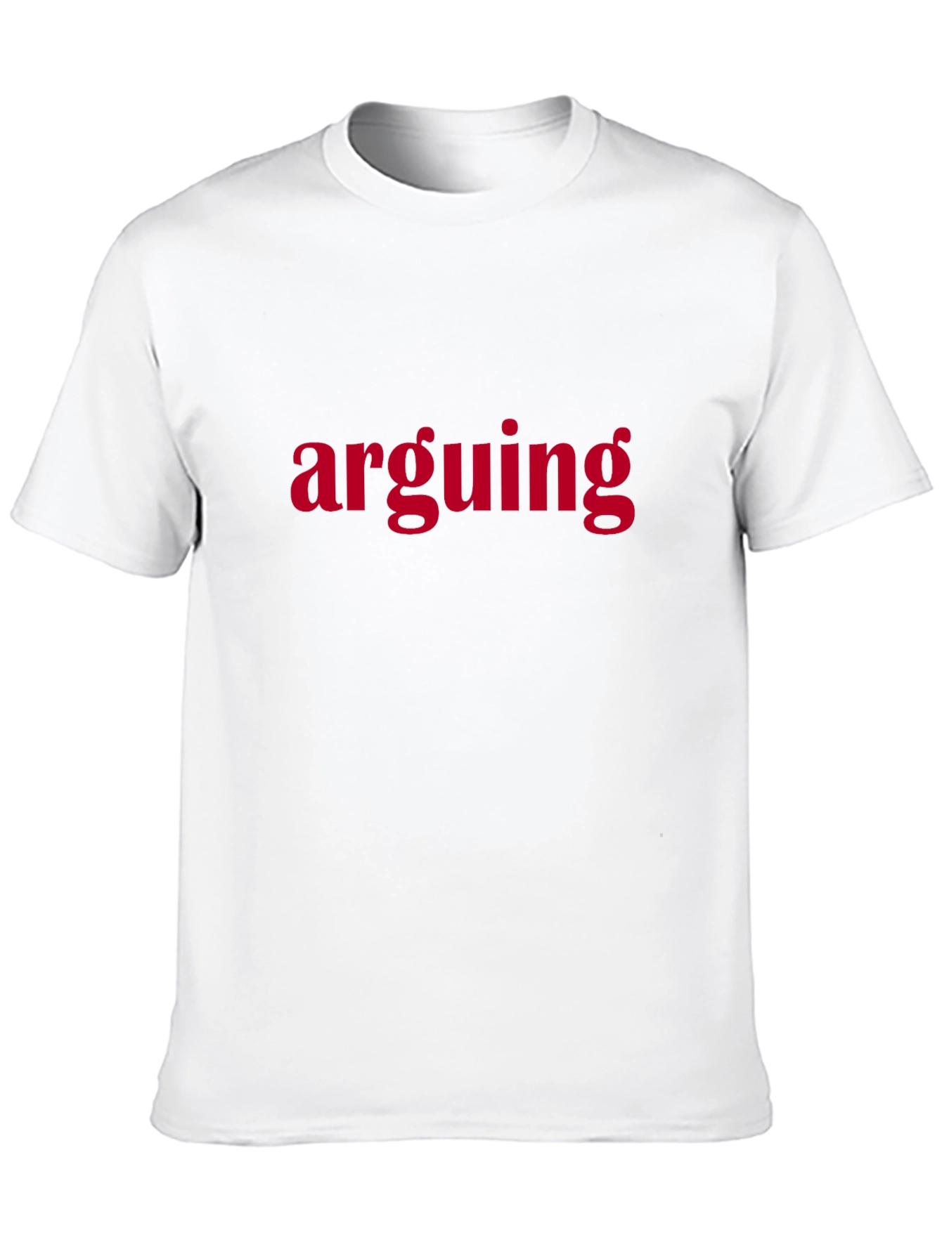 Black Arguing Graphic T-Shirt - Bold Statement Tee view 10