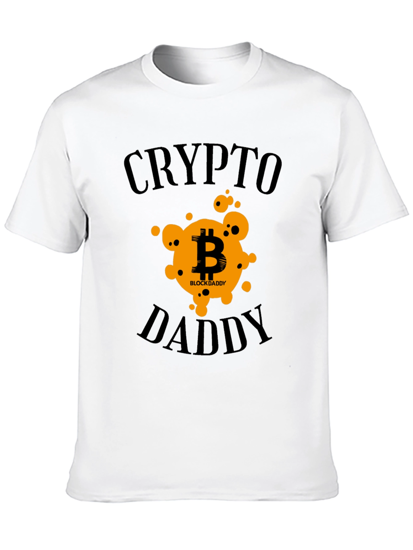Black Crypto Daddy Bitcoin T-Shirt view 10