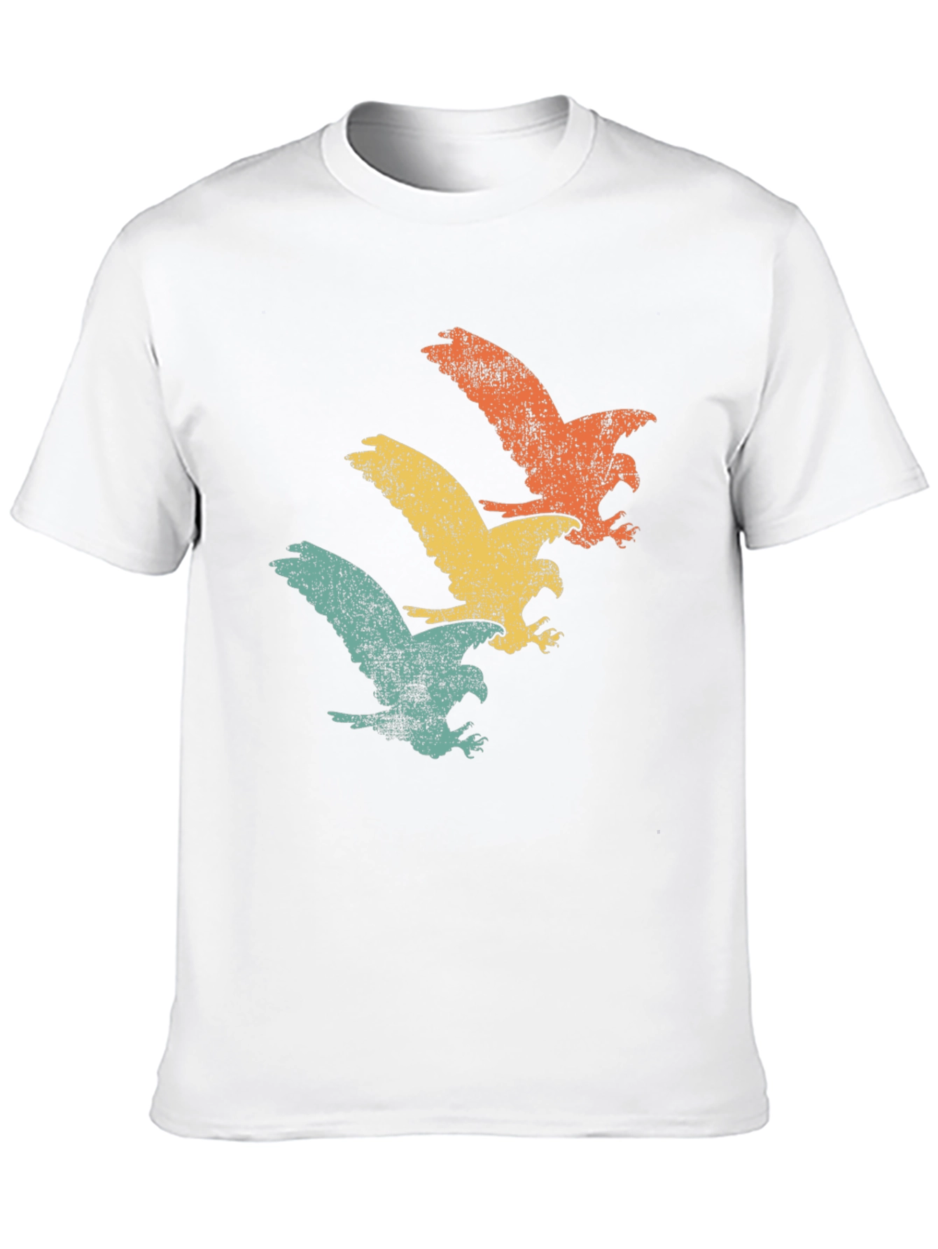 Black Retro Eagle T-Shirt - Vintage Graphic Tee view 10