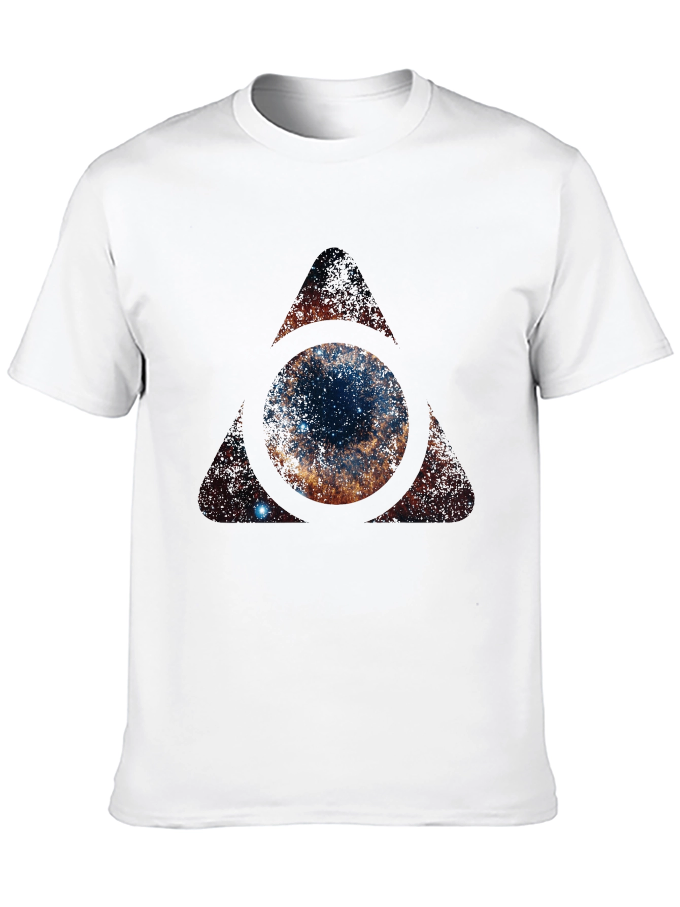 Cosmic Eye T-Shirt - Galaxy Triangle Design - 10