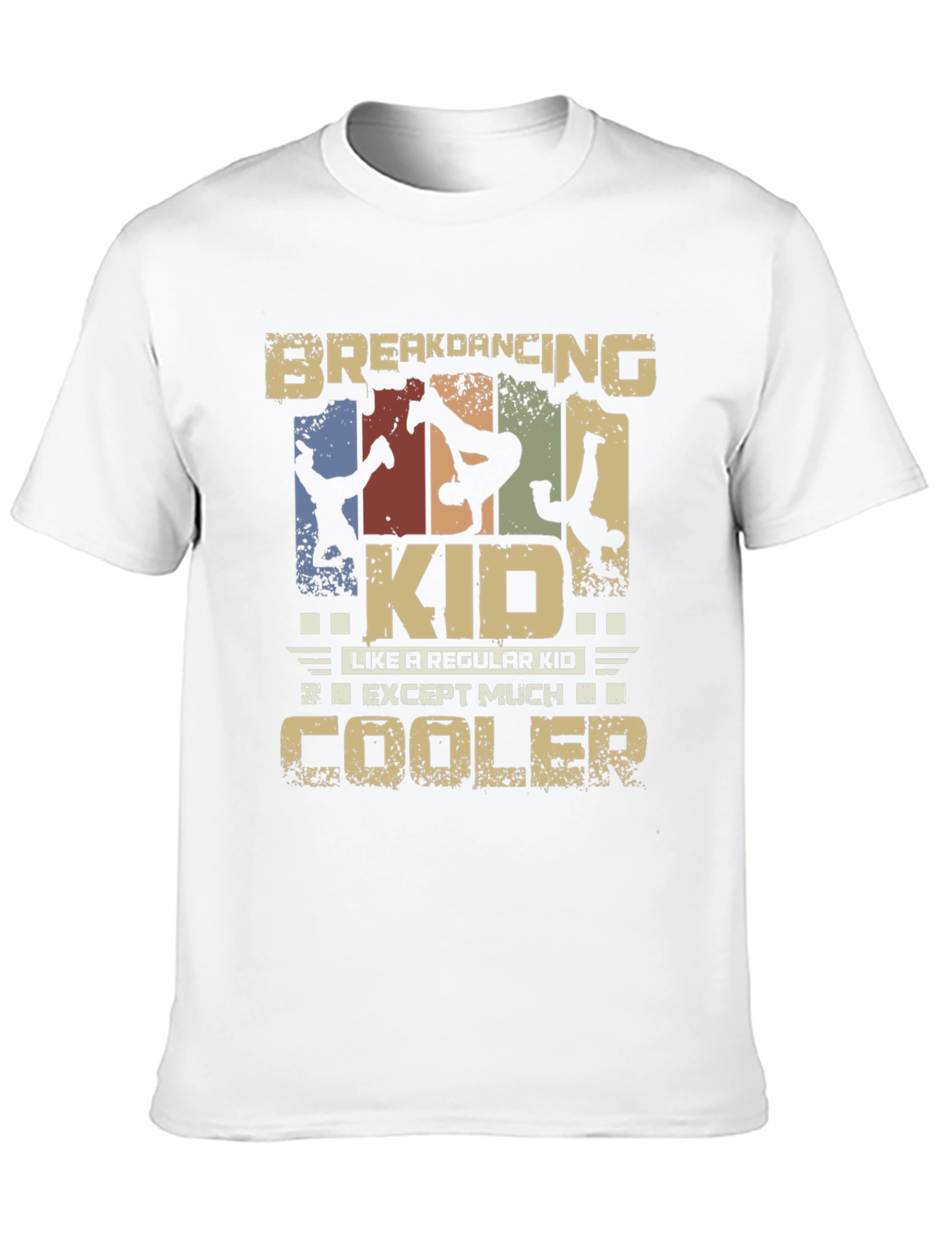 Black Breakdancing Kid T-Shirt - Cool & Unique Design view 10