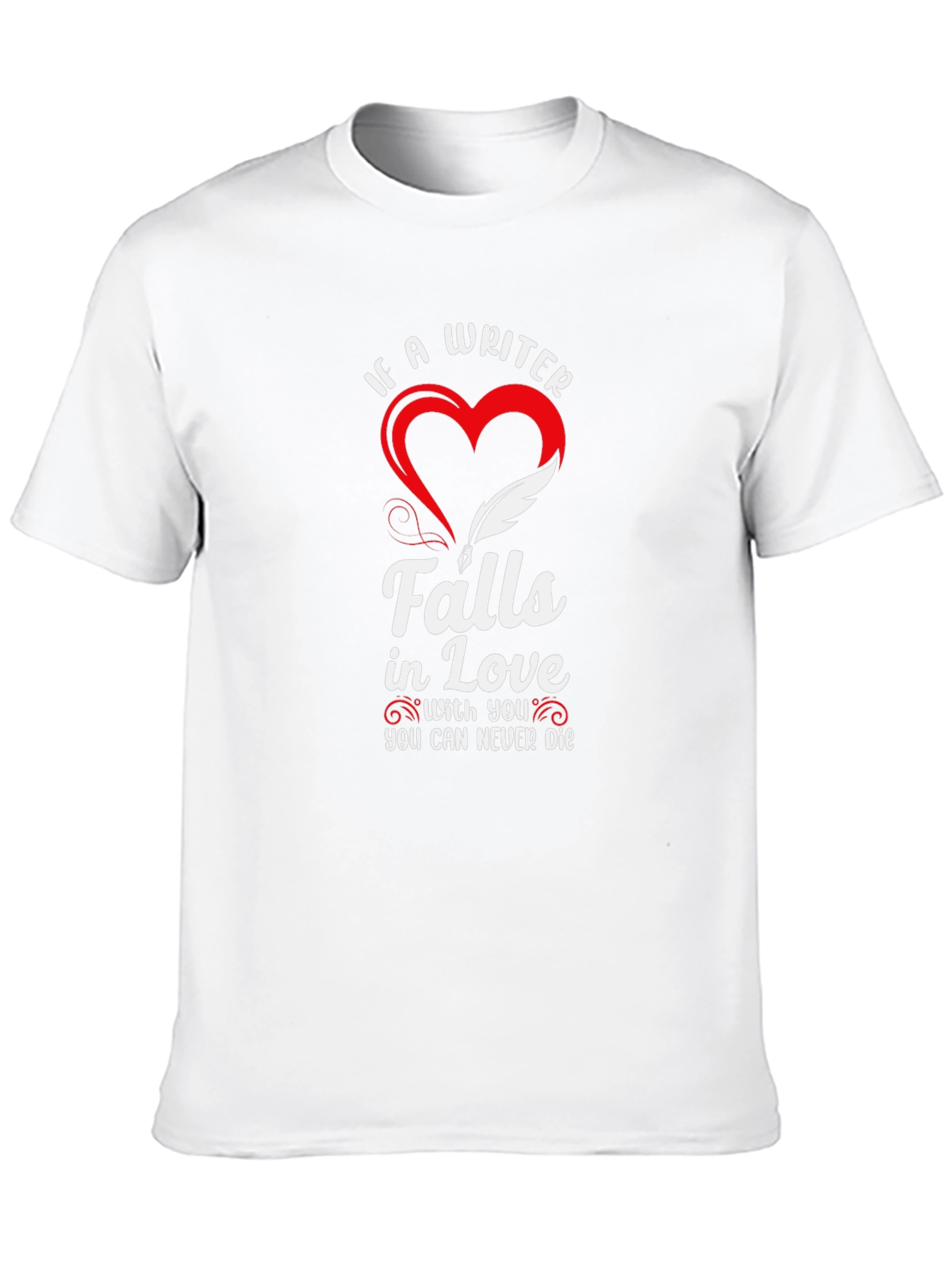 Black Writer Falls In Love T-Shirt view 10