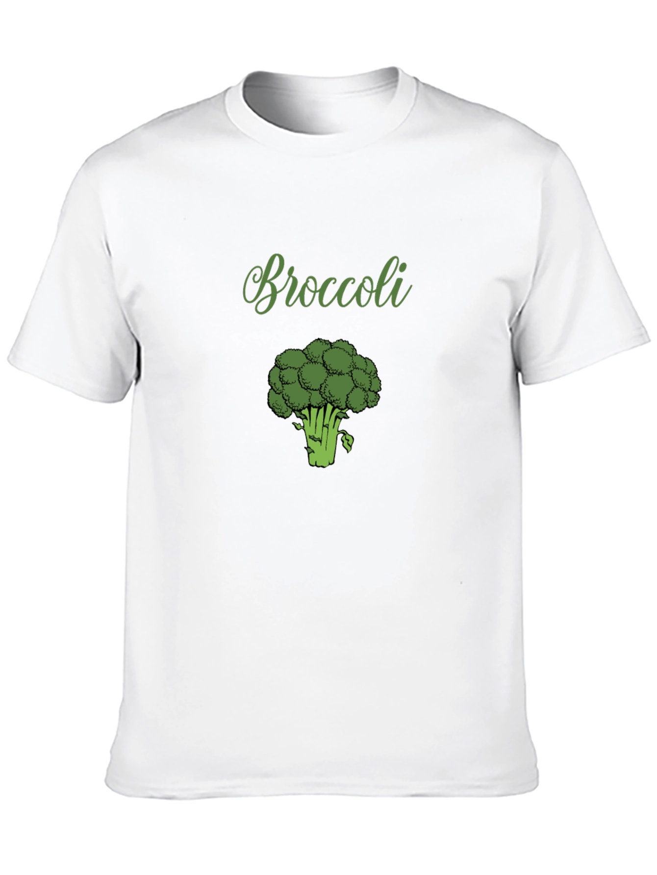 Broccoli Graphic Tee - Black Cotton T-Shirt - 10