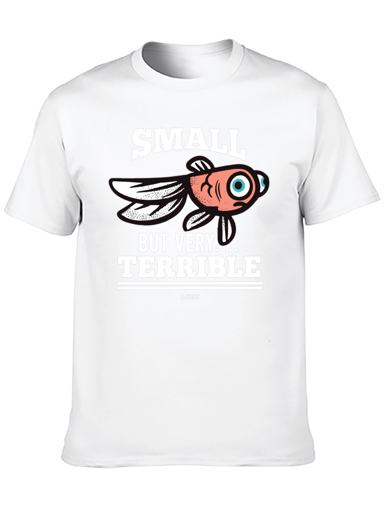 Black Small But Terrible Fish T-Shirt view 10