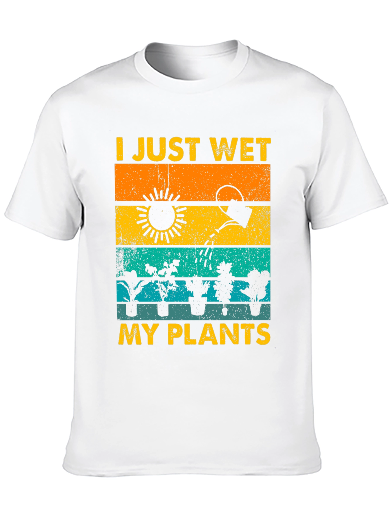 Black I Just Wet My Plants T-Shirt Gardener Gift view 10