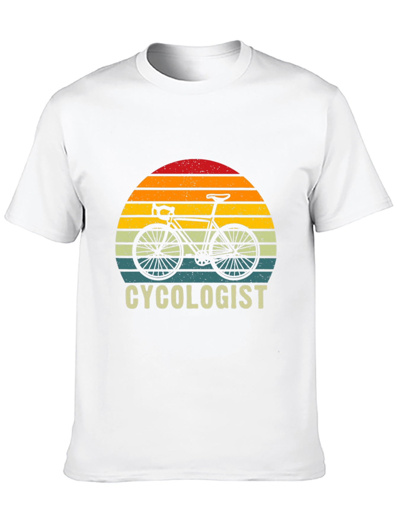 Black Cyclologist Vintage Style Graphic Tee view 10