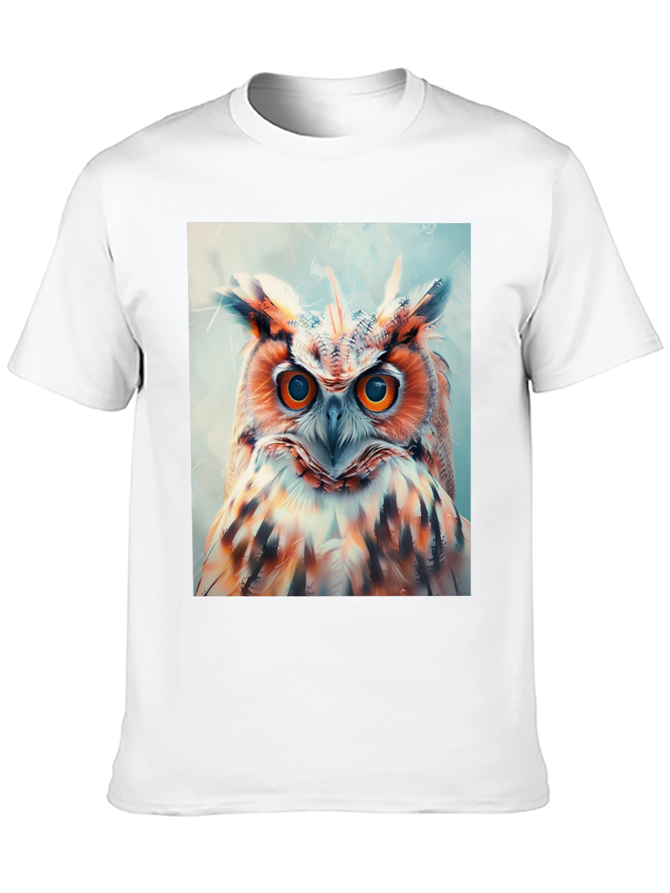 Black Owl Graphic Print Tee view 10