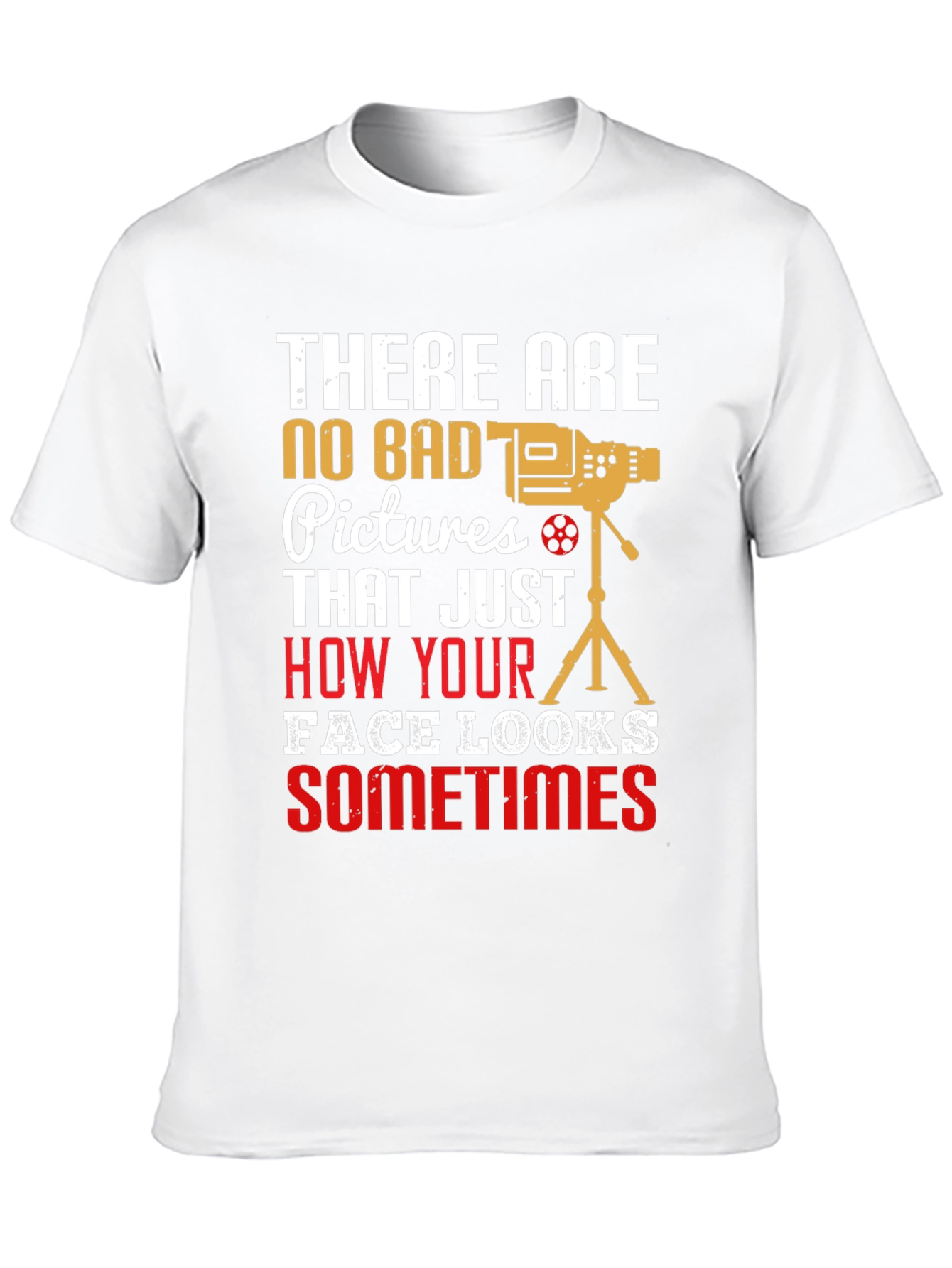 Black Funny Photography T-Shirt: No Bad Pictures view 10
