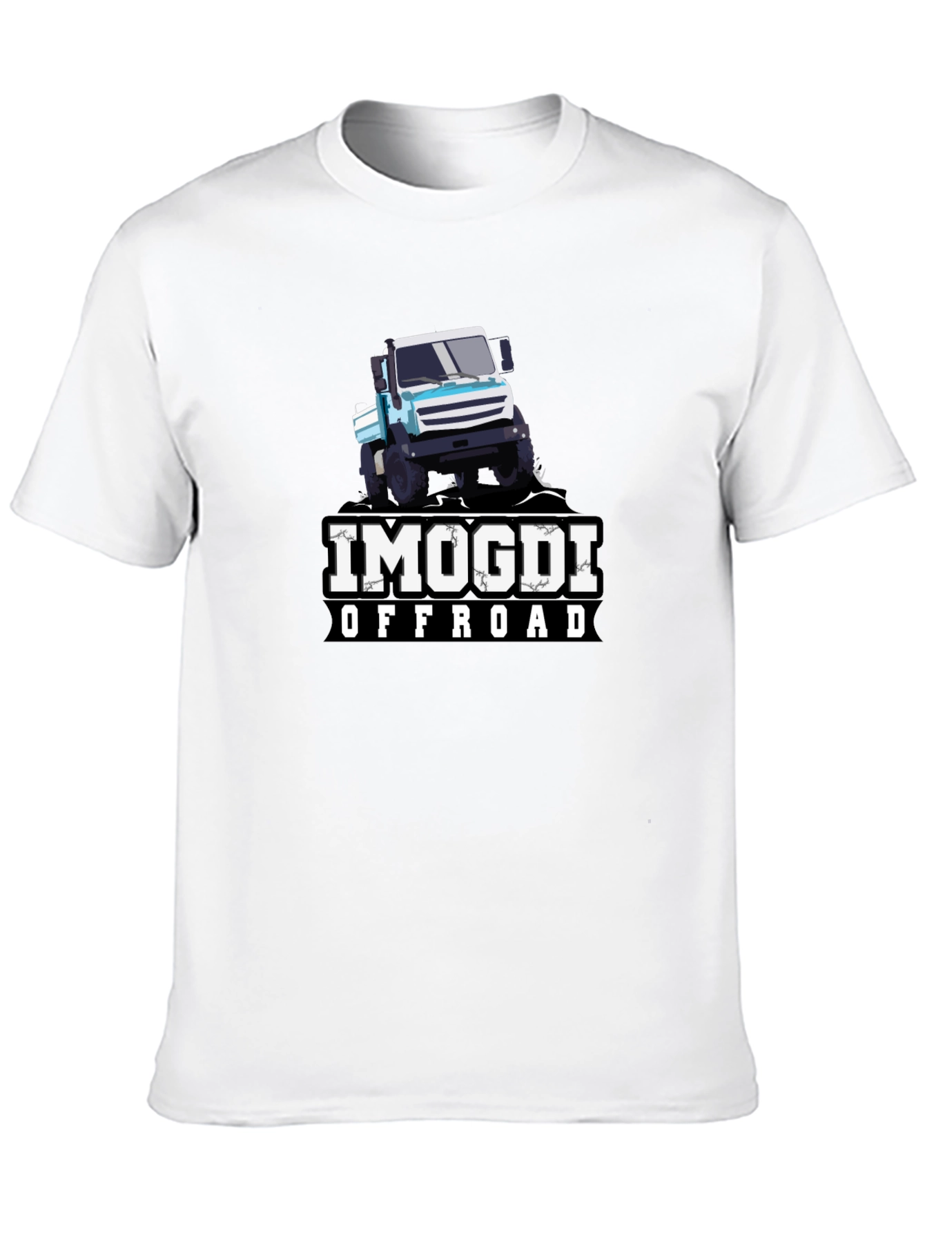 Black IMOGDI Offroad Graphic Tee - Black view 10