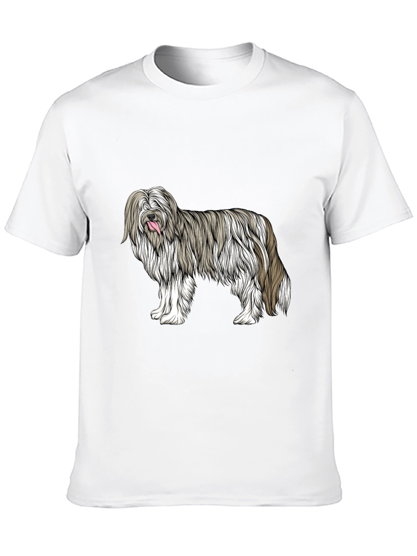 Black Cool Dog Breed Graphic Tee - Black Cotton Blend view 10