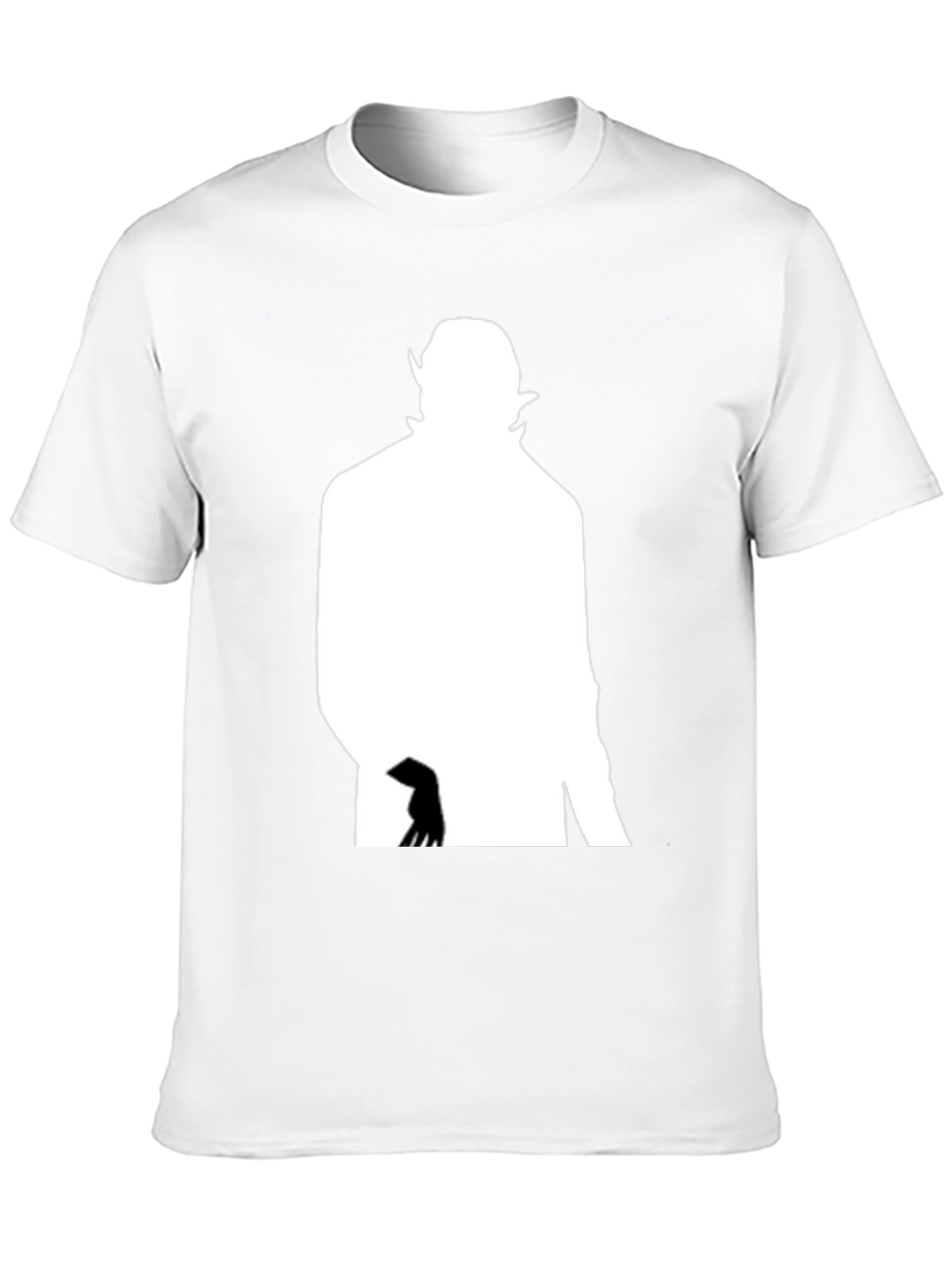 Black Silhouette Graphic Tee - Black view 10