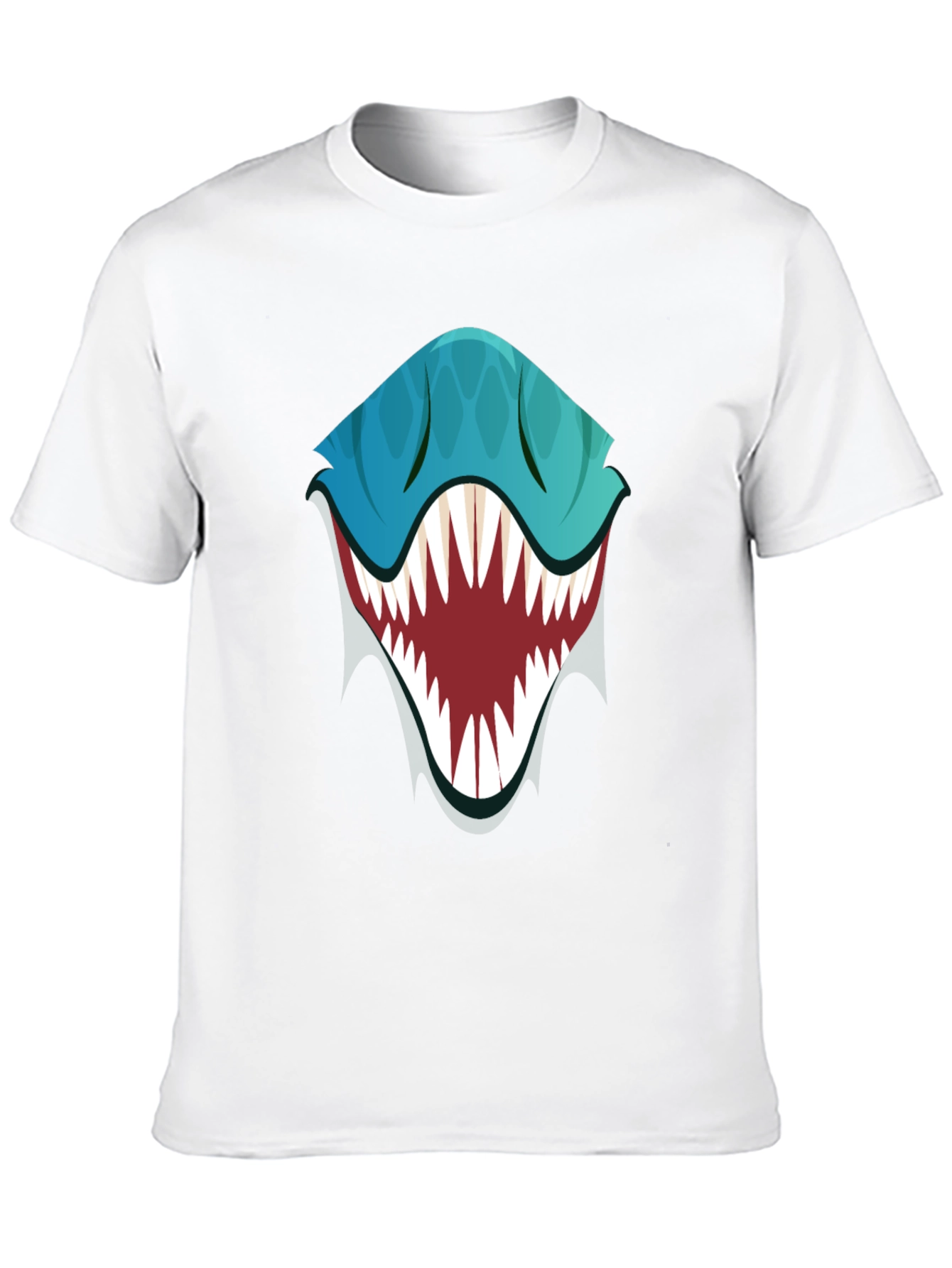 Black Monster Mouth Graphic Tee - Black view 10