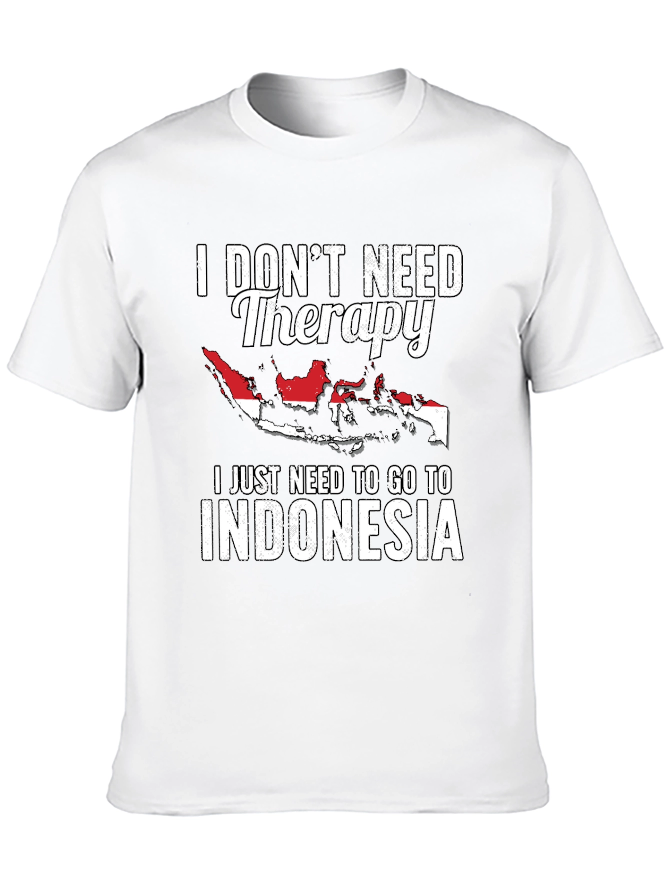 Black Indonesia Therapy Graphic Tee - Black Cotton Comfort view 10