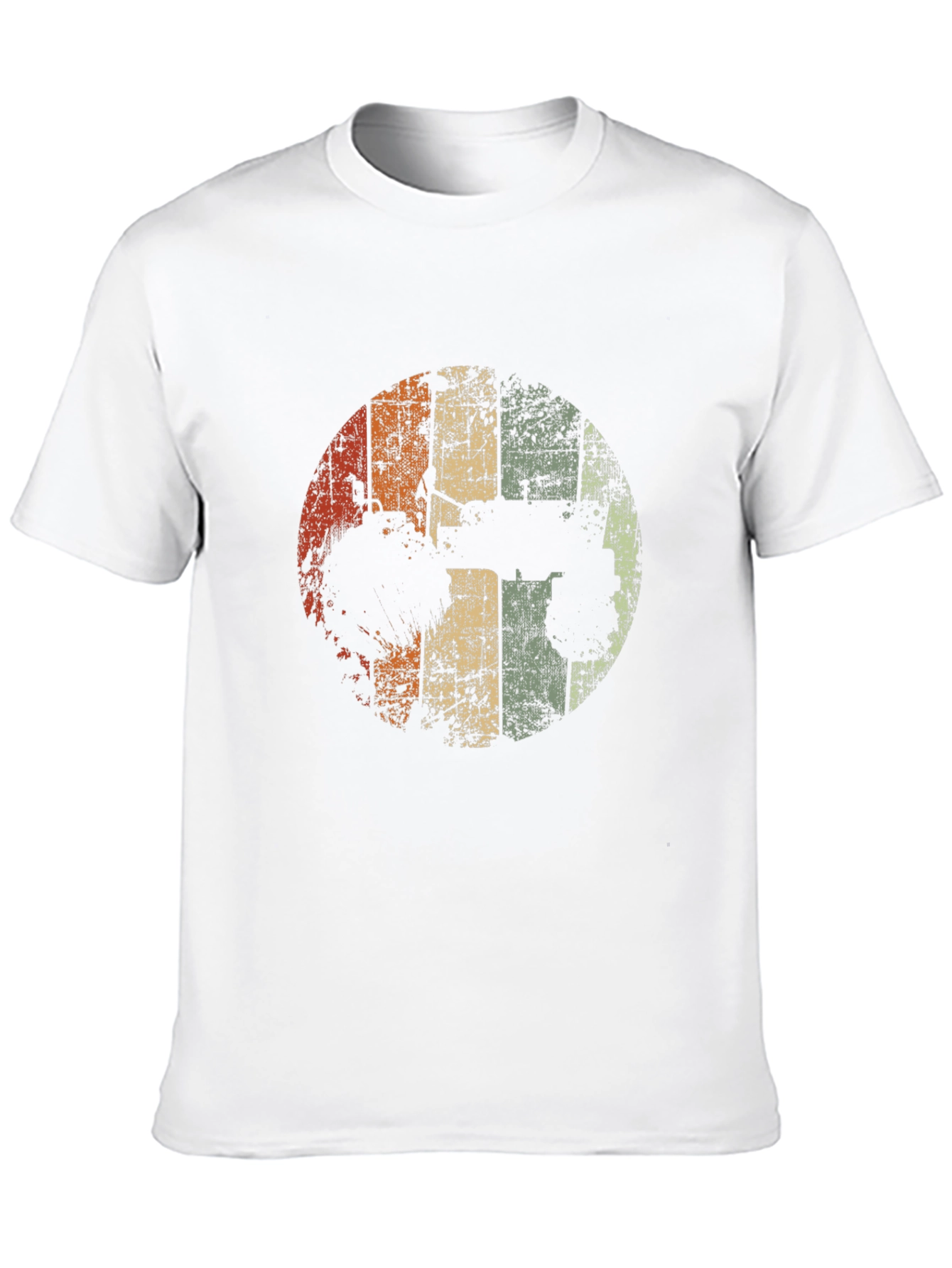 Black Retro Tractor Graphic Tee - Vintage Style Shirt view 10