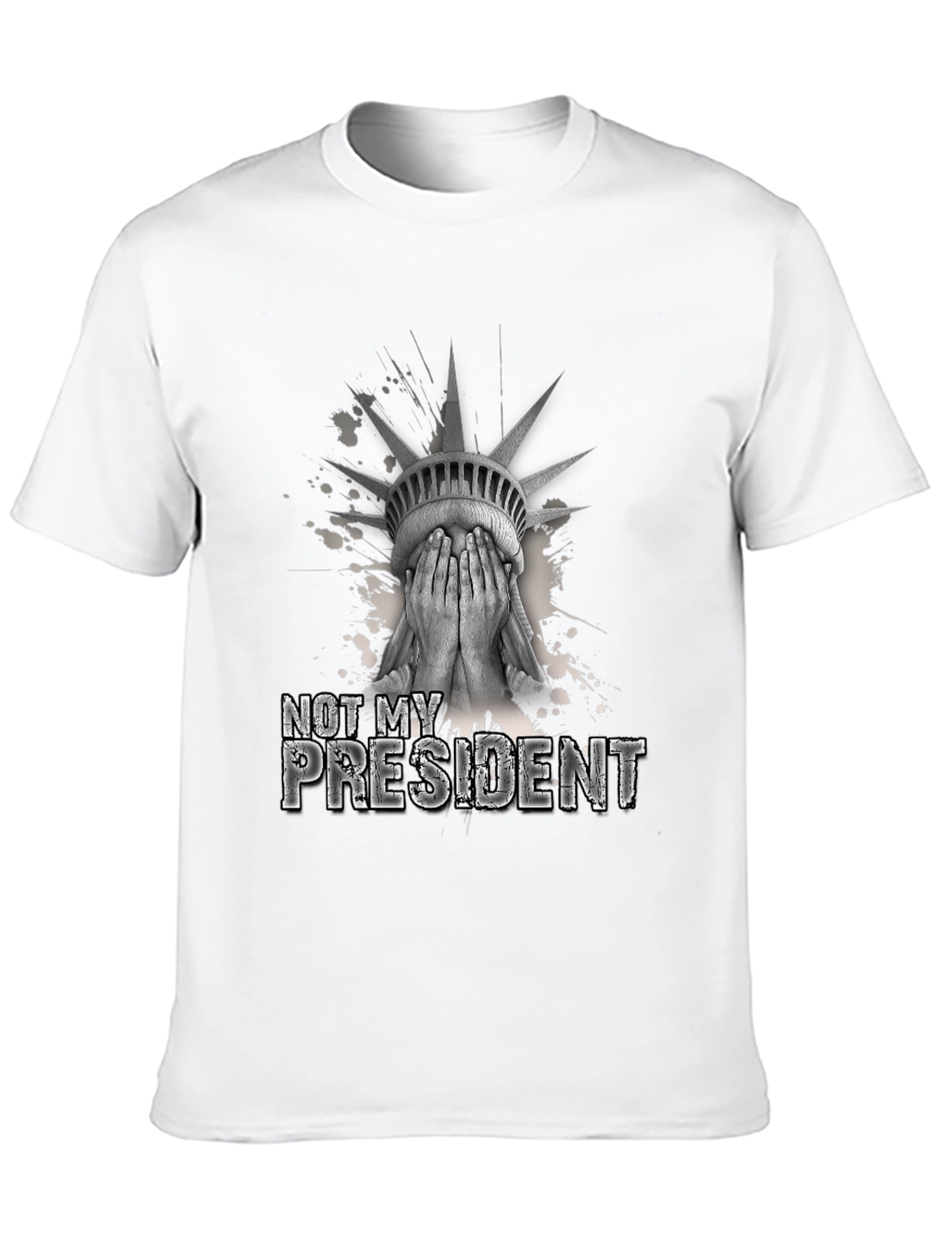 Black Not My President Graphic T-Shirt view 10