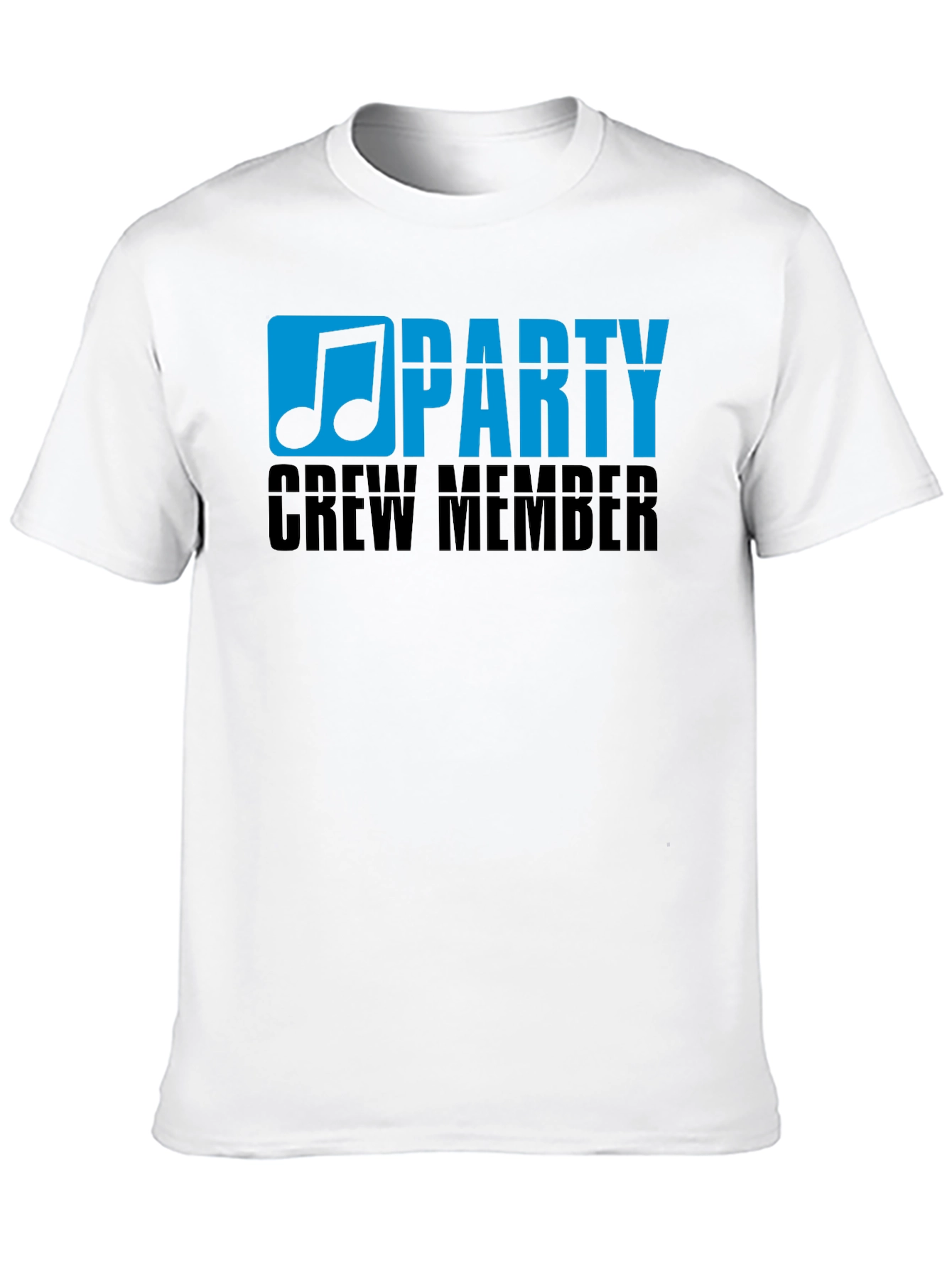 Black Party Crew Member Graphic T-Shirt view 10
