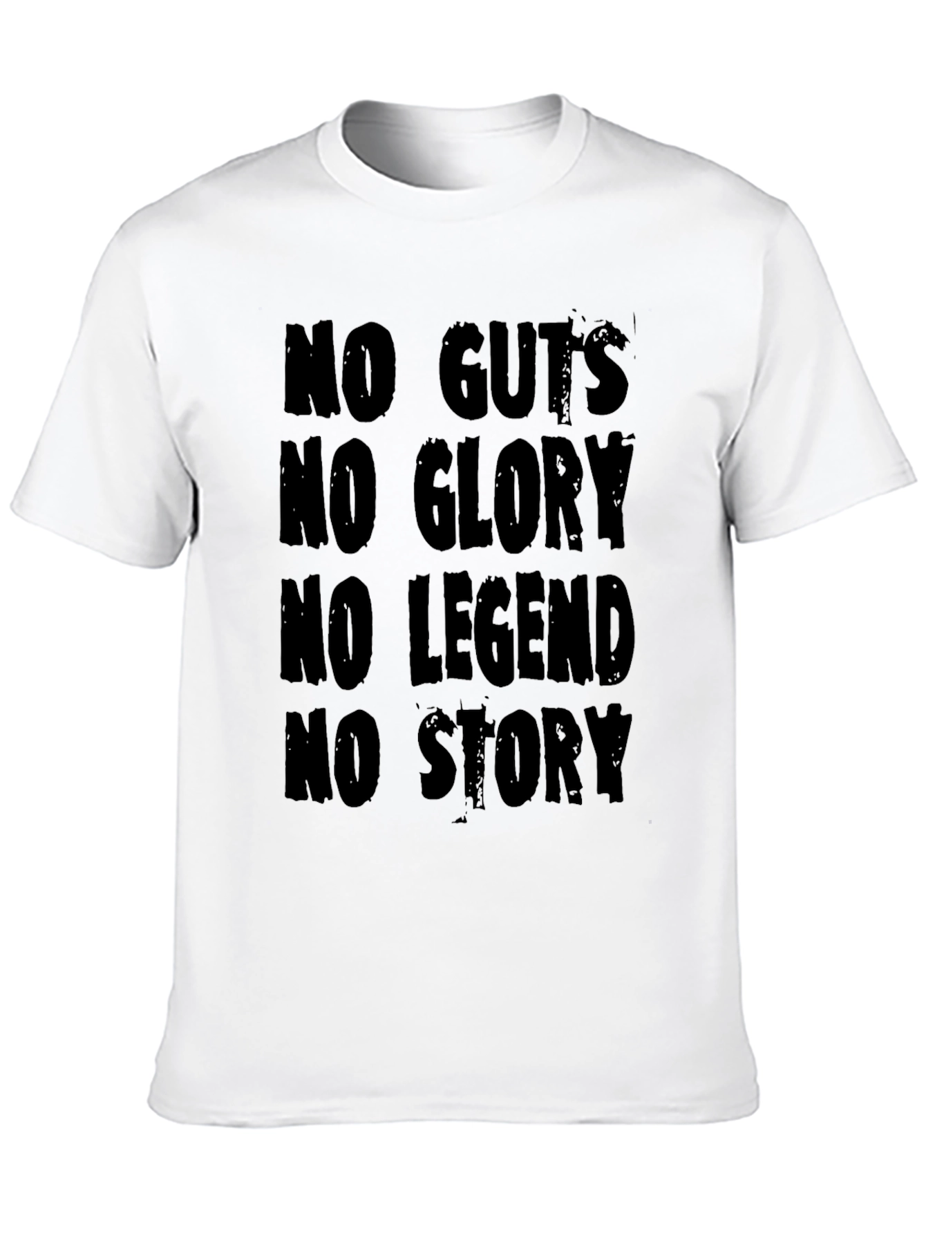 Black No Guts No Glory Graphic T-Shirt - Black view 10