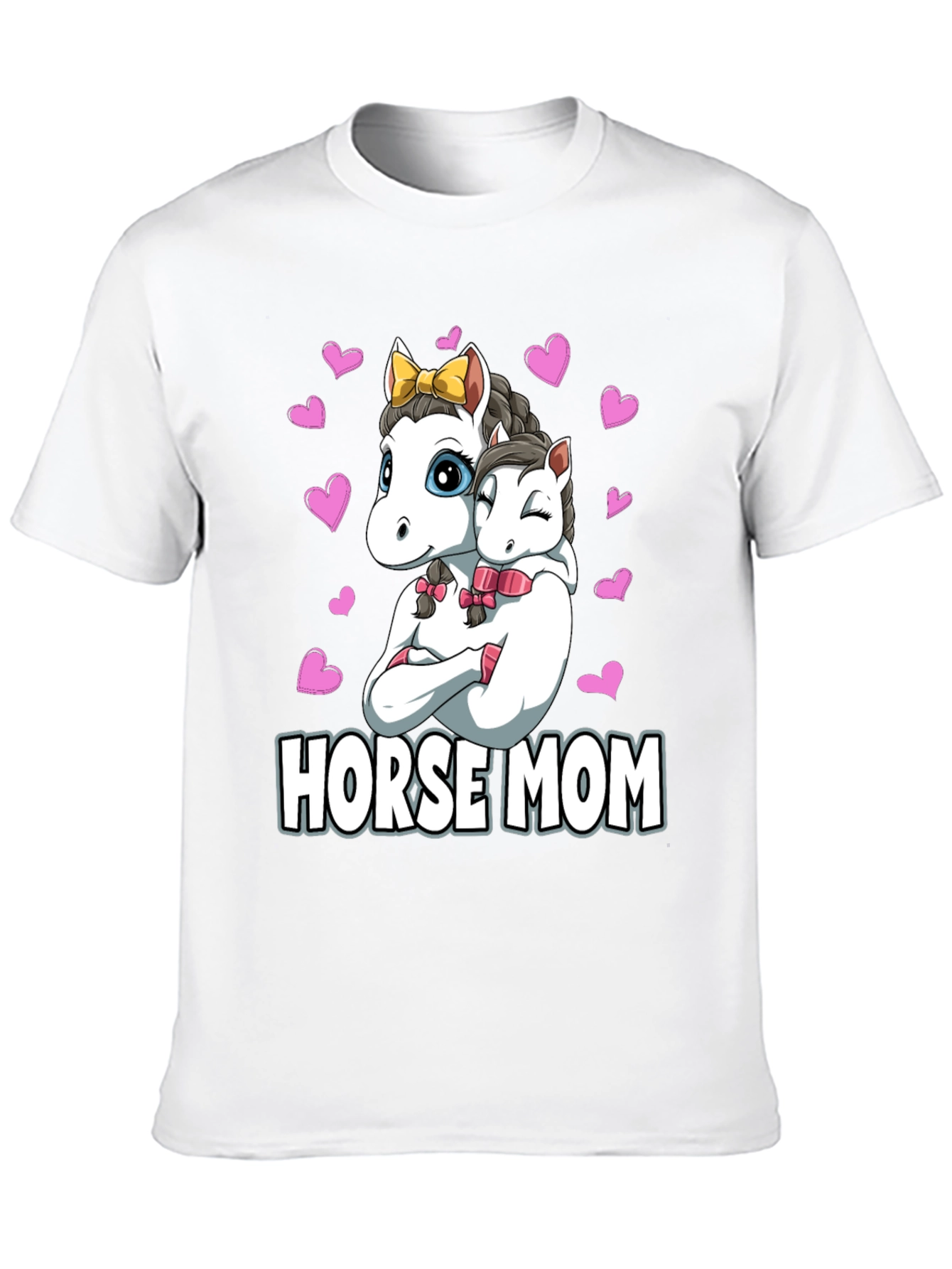 Black Horse Mom Graphic T-Shirt view 10