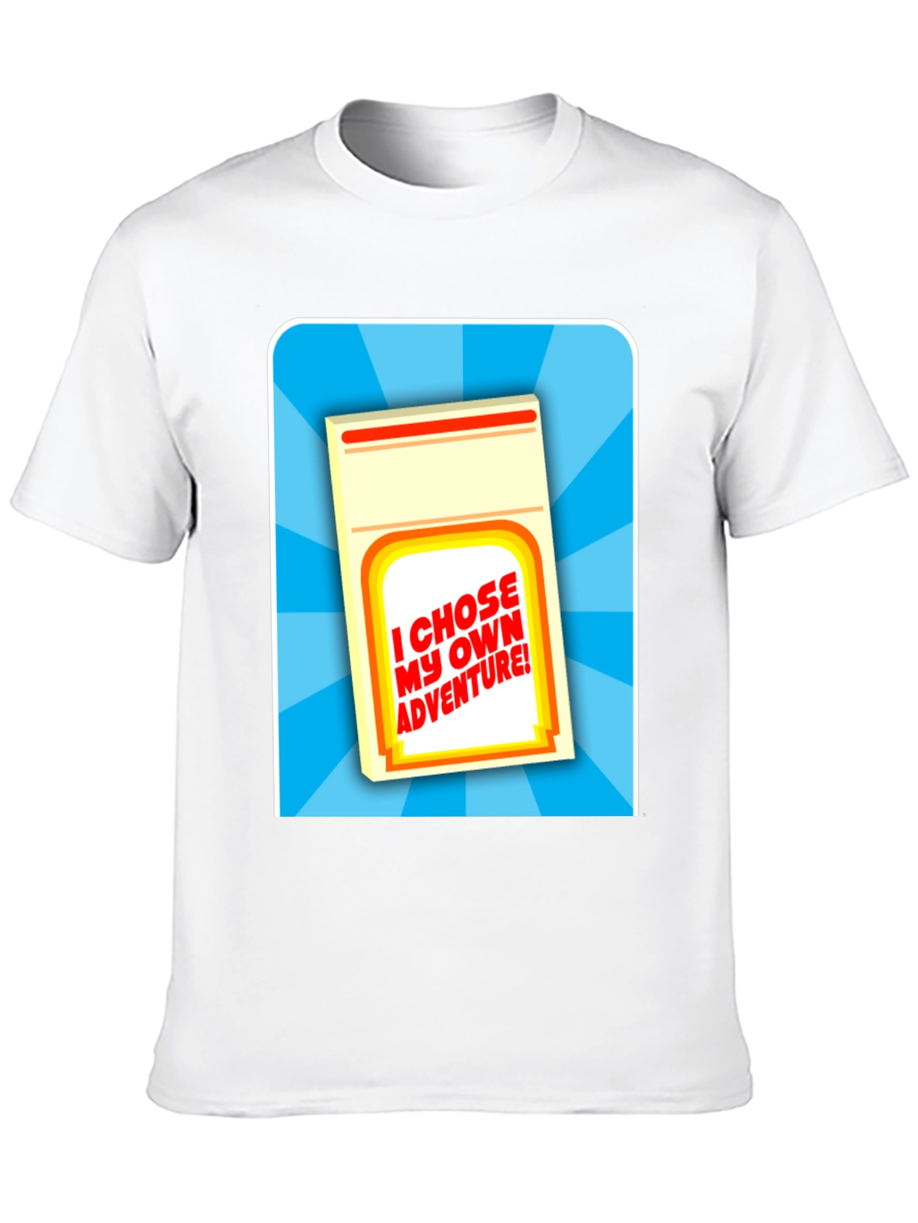 Black I Chose My Own Adventure T-Shirt view 10