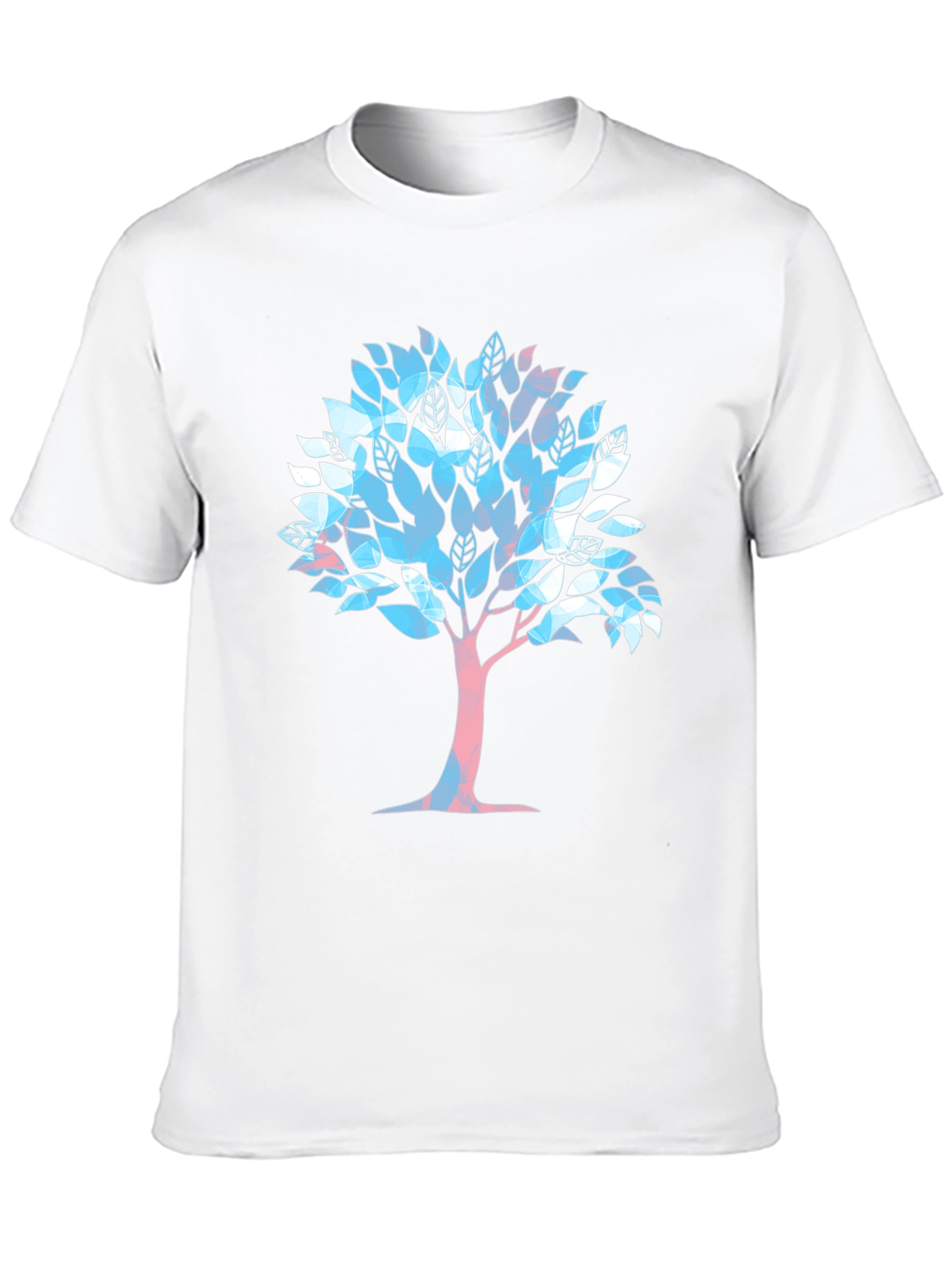 Black Transgender Tree of Life T-Shirt view 10