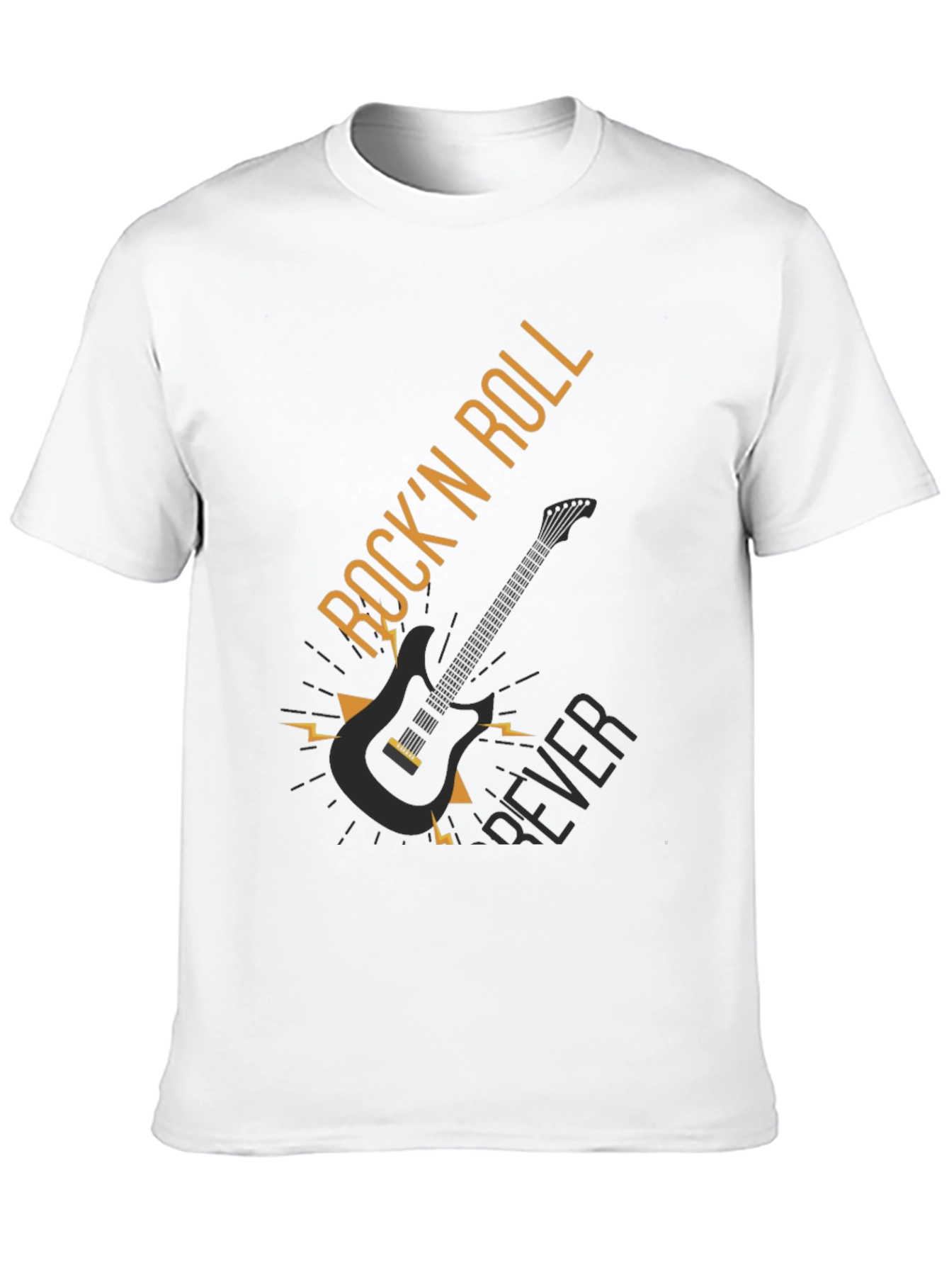 Black Rock 'n Roll Forever Black T-Shirt view 10