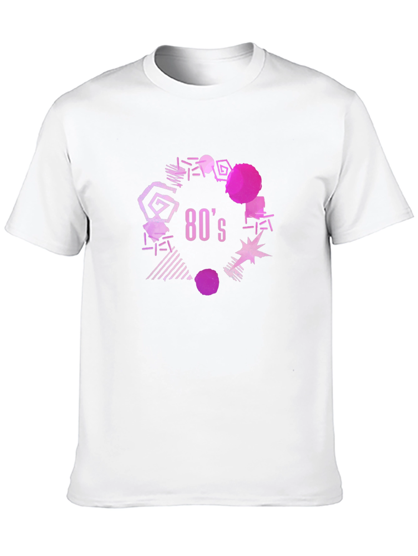 Black Retro 80's Graphic Tee - Black T-Shirt view 10