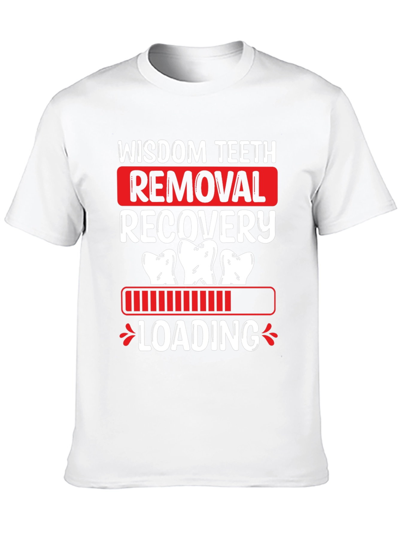 Black Wisdom Teeth Removal Recovery T-Shirt view 10