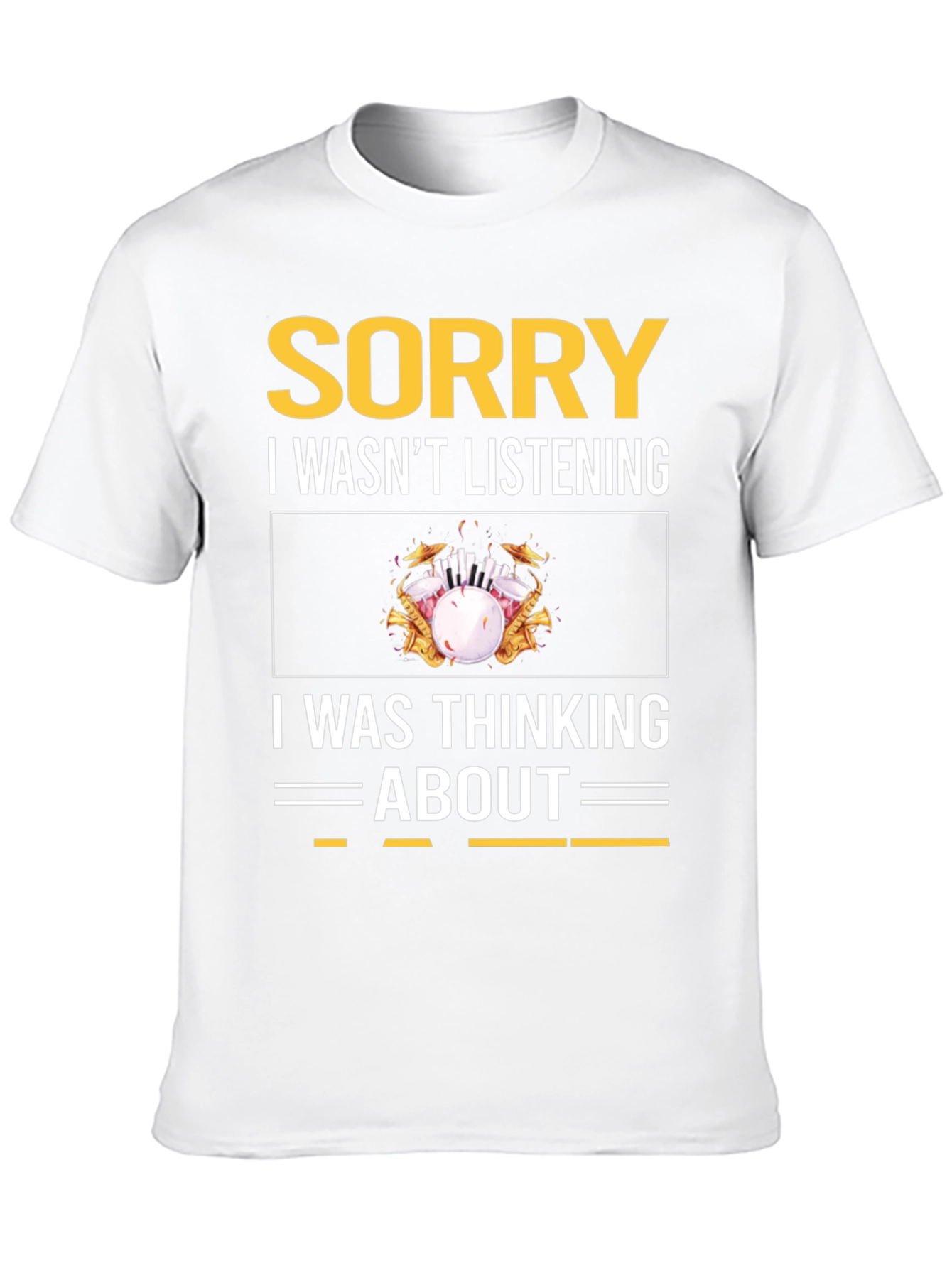 Black Sorry, Thinking About Bowling T-Shirt view 10