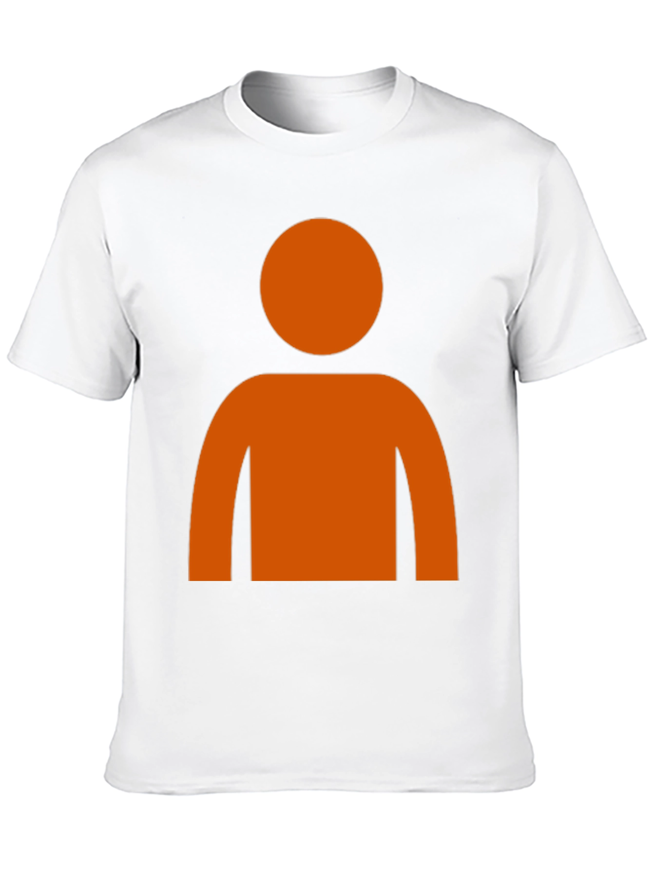 Black Orange Silhouette Graphic T-Shirt view 10