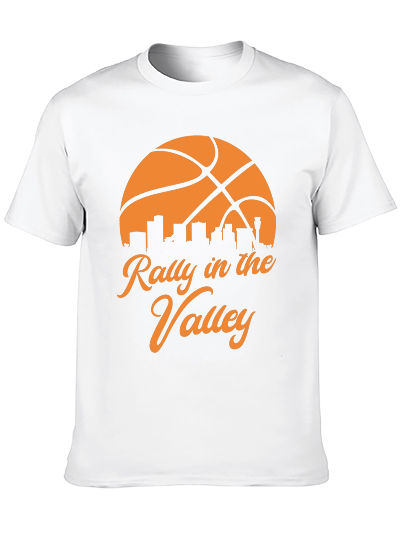 Black Rally in the Valley Basketball Graphic T-Shirt view 10