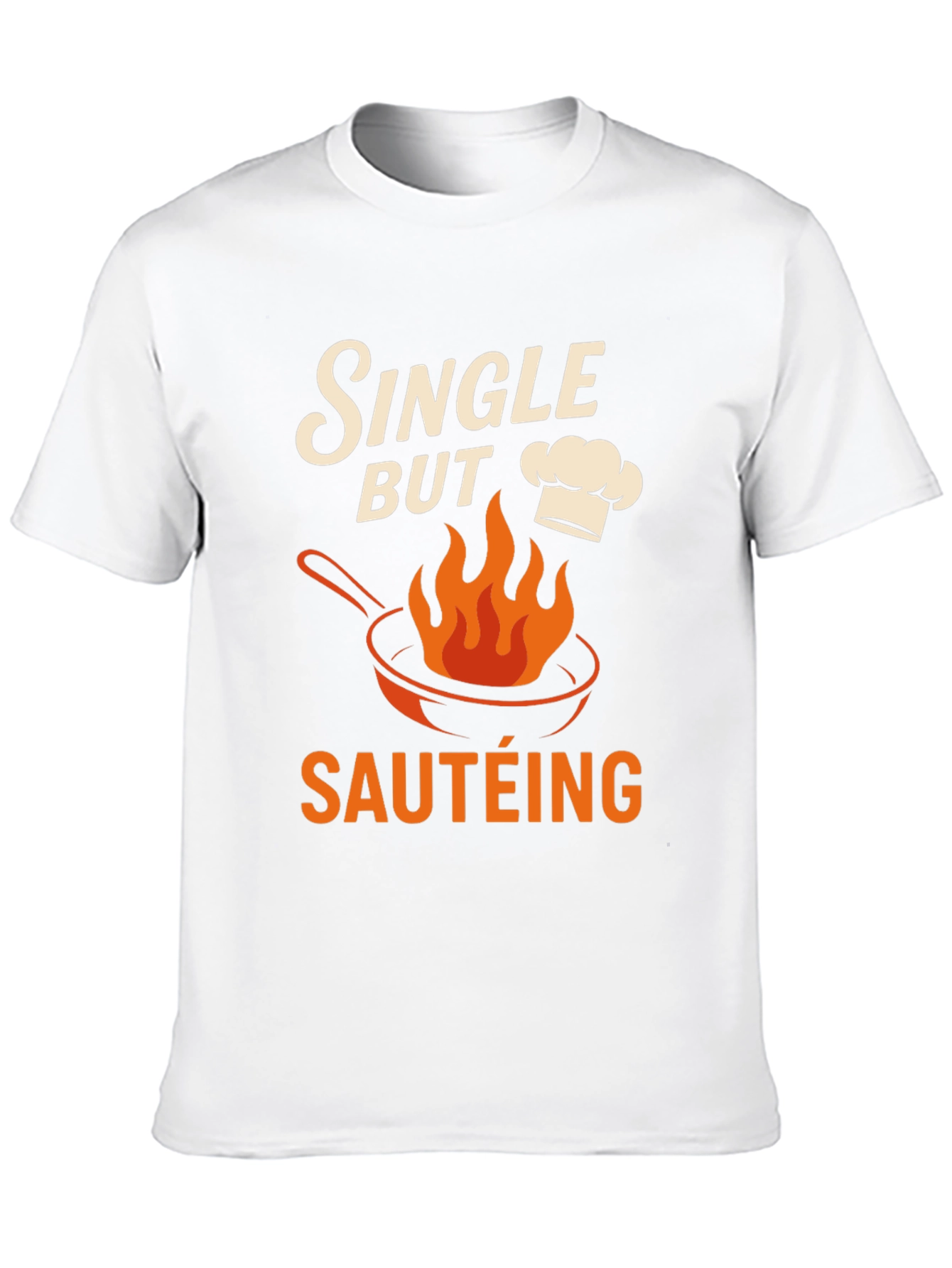 Black Single But Sautéing Funny Cook T-Shirt view 10