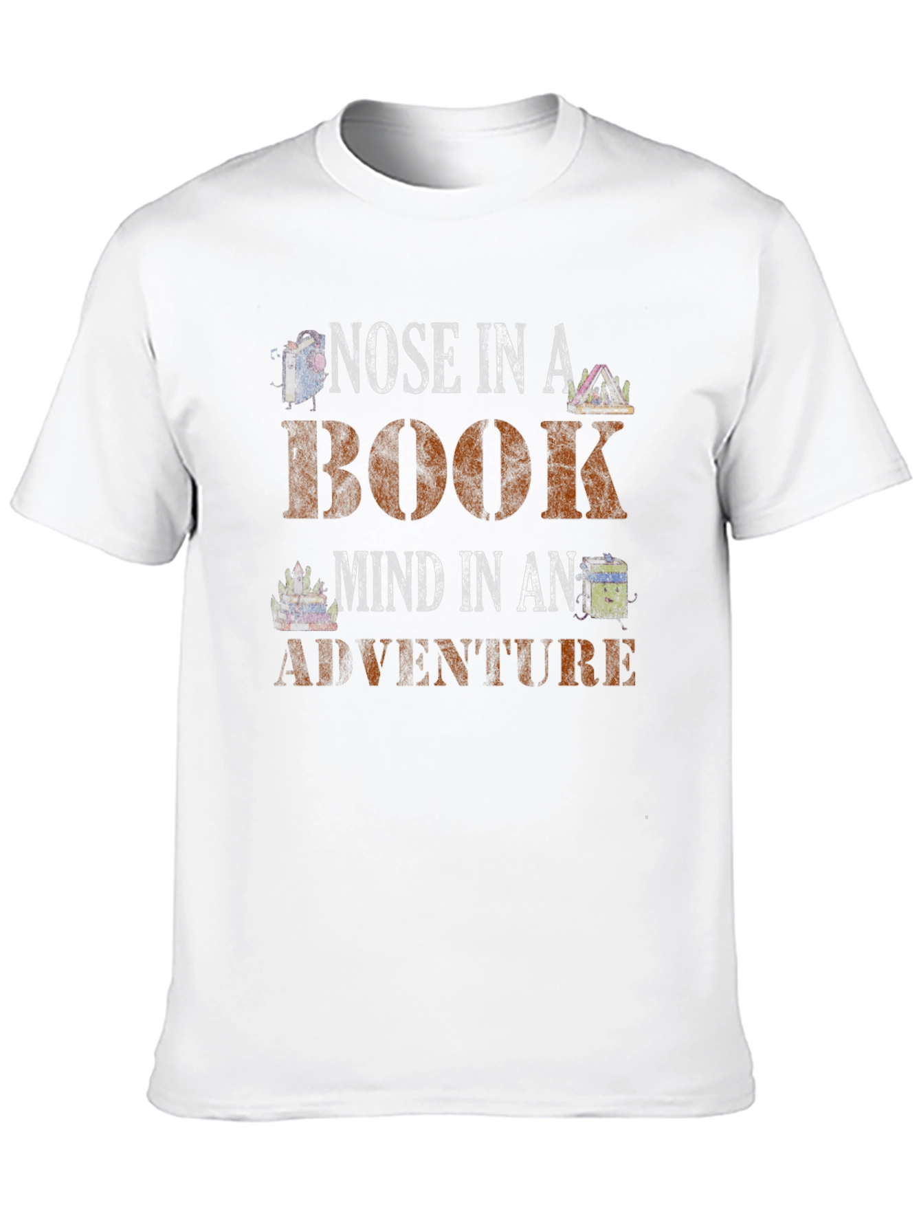 Black Nose in a Book T-Shirt - Adventure Tee view 10