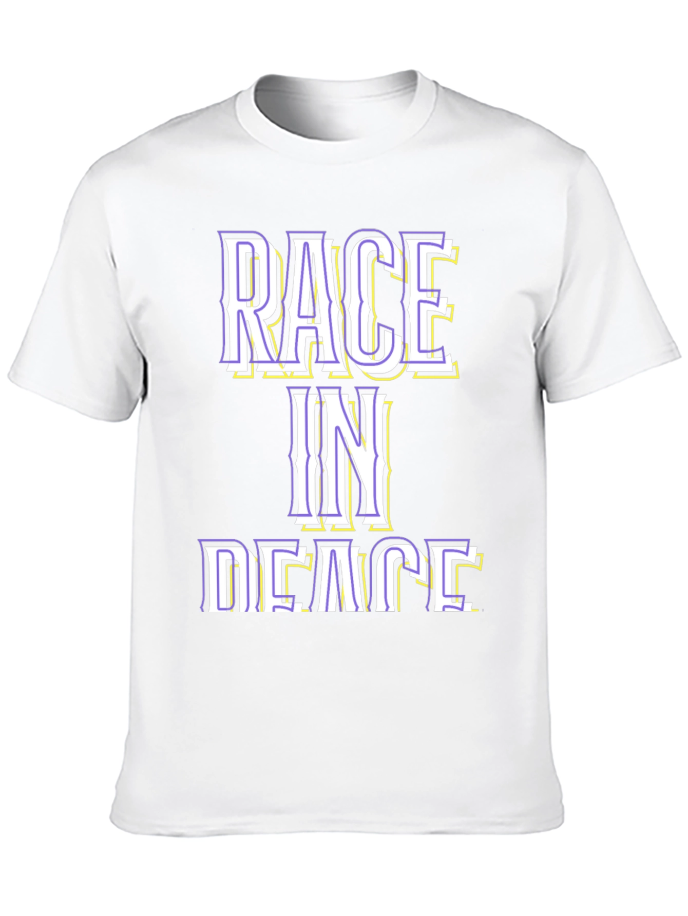 Black Race in Peace Graphic Tee view 10