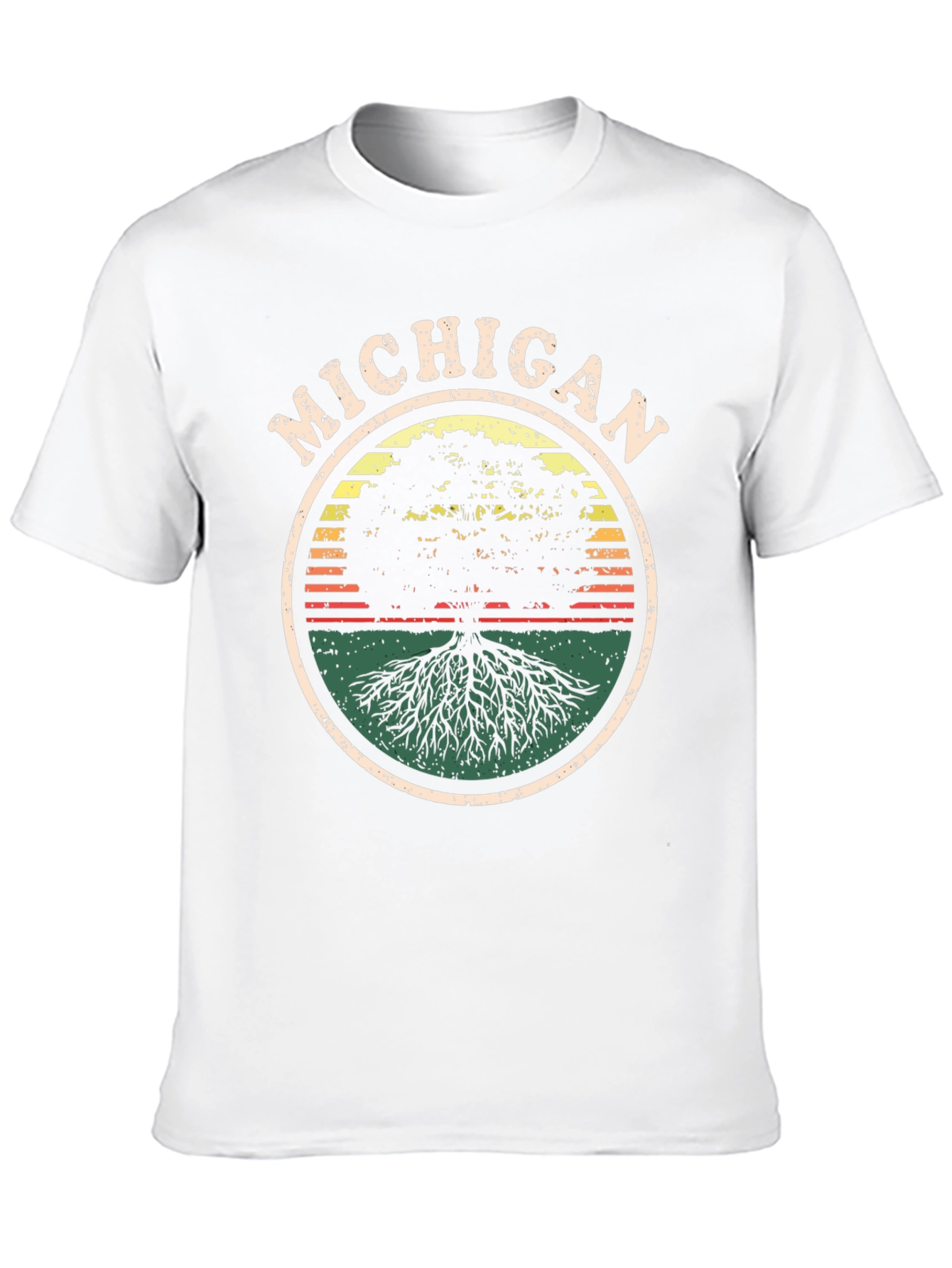 Michigan Tree Graphic T-Shirt - Nature Lover Tee - 10
