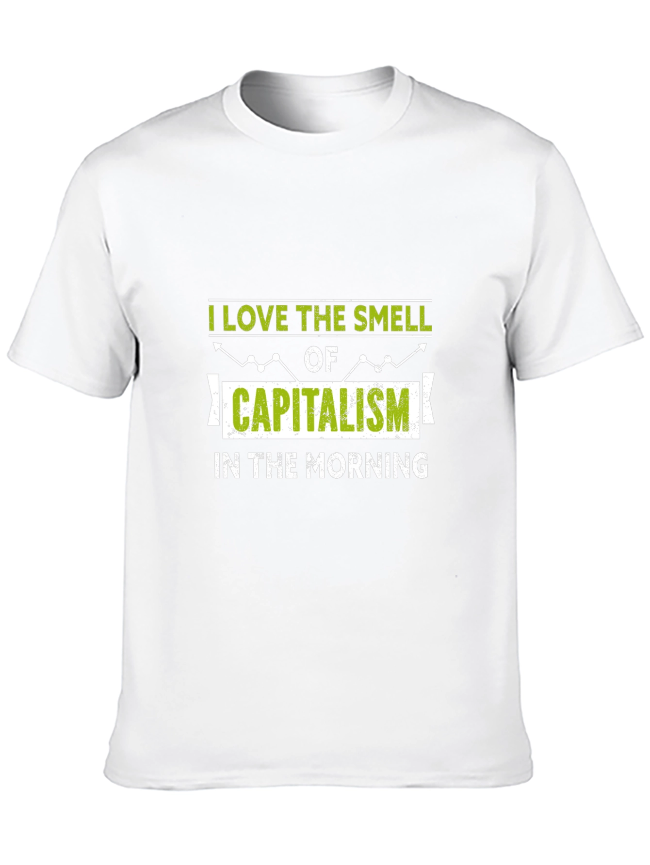 Black Capitalism T-Shirt - Love the Smell in the Morning! view 10