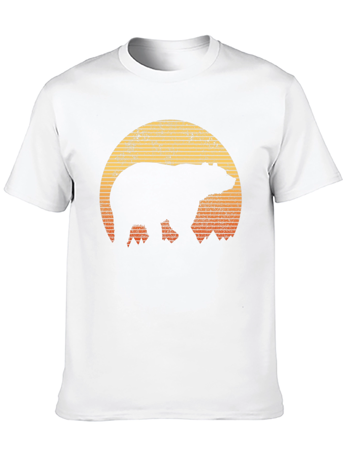 Black Bear Sunset Graphic T-Shirt - Outdoor Adventure Style view 10