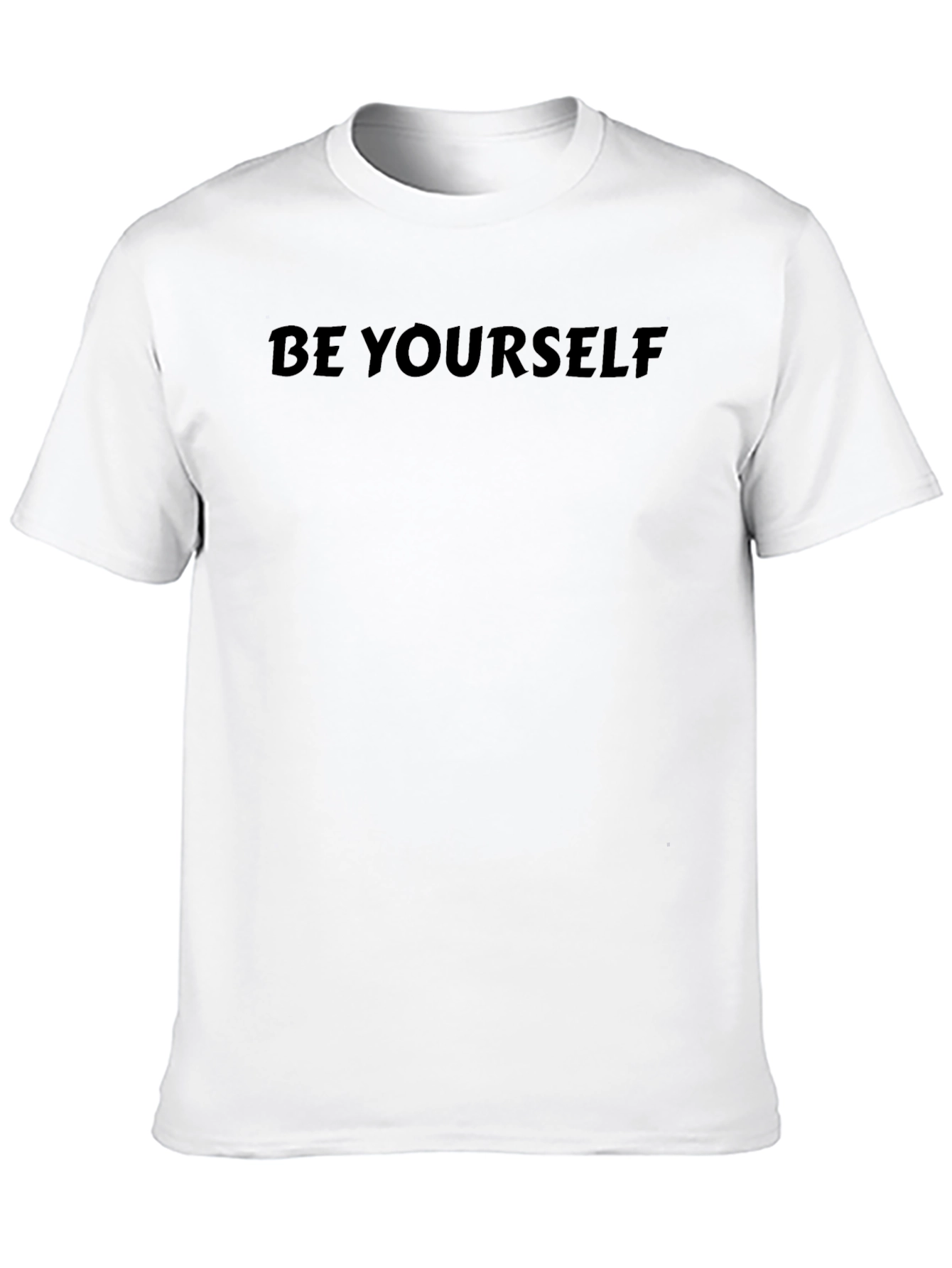 Black Be Yourself Black Tee view 10