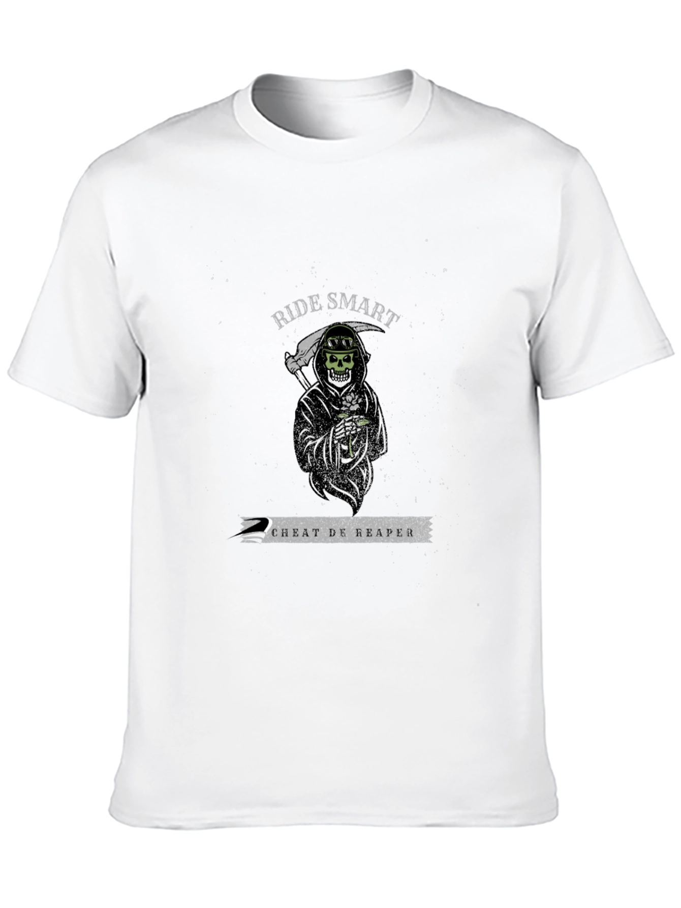 Black Ride Smart Grim Reaper T-Shirt view 10