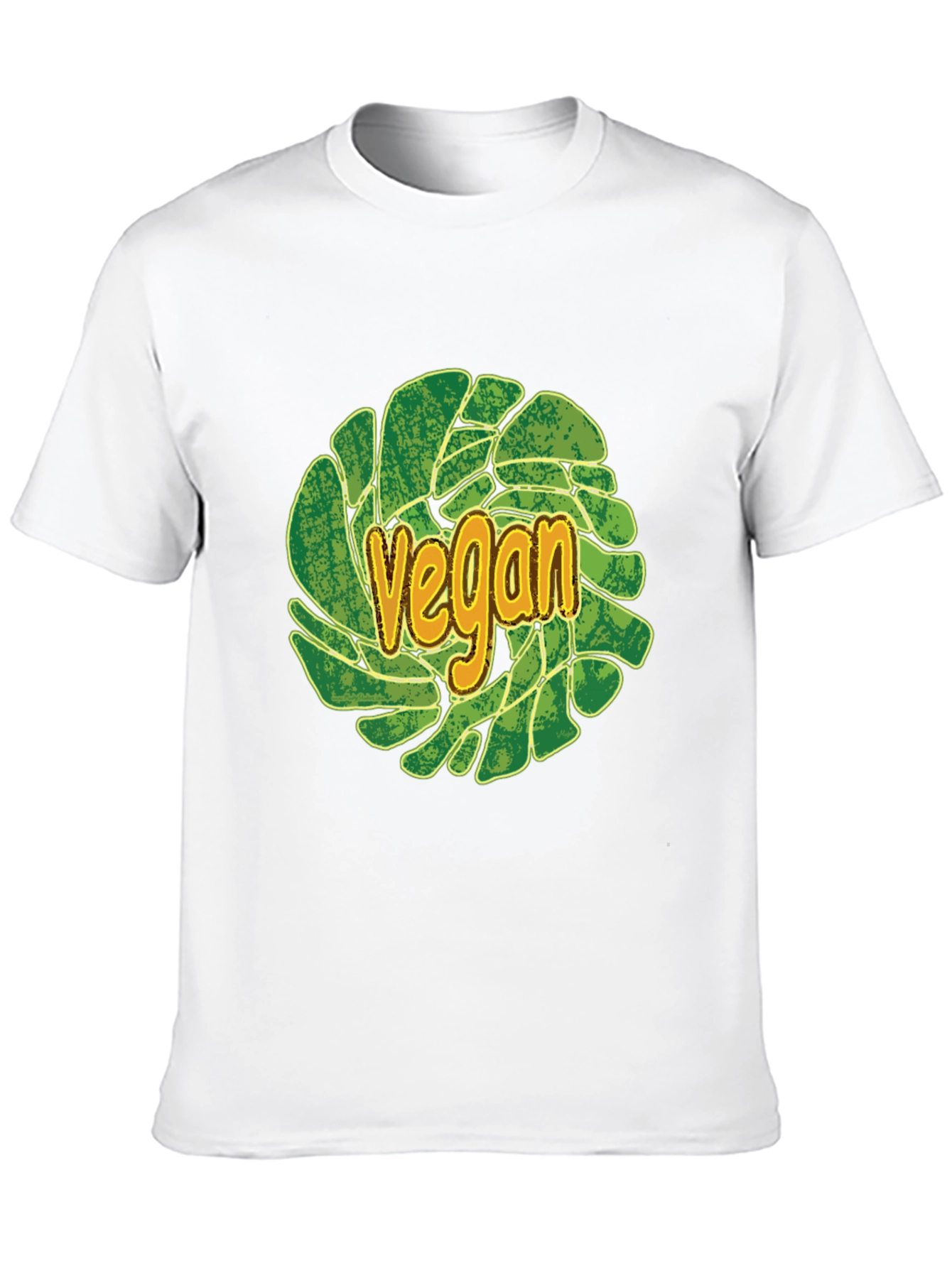 Black Vegan T-Shirt - Plant-Based Lifestyle Apparel view 10