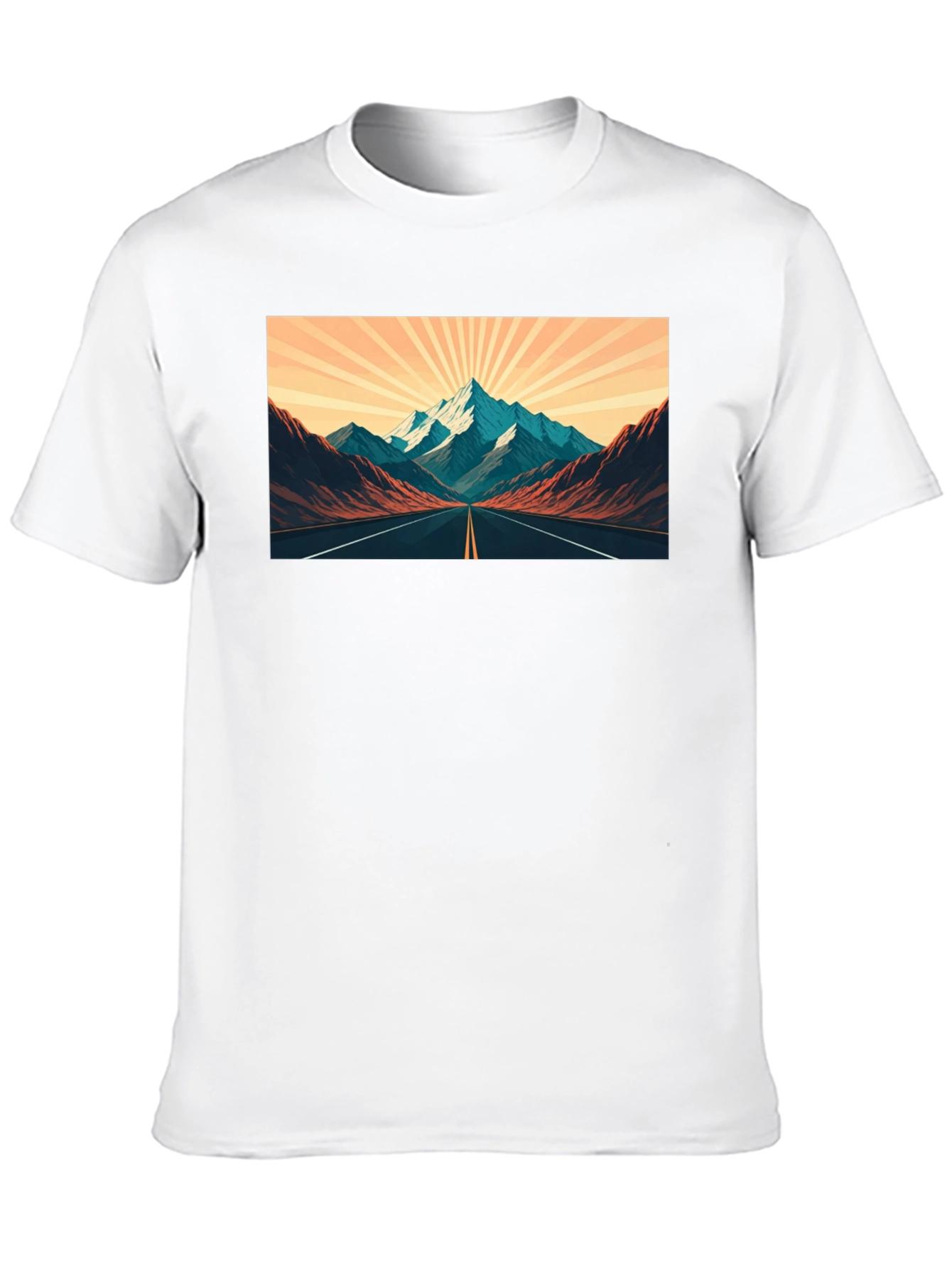 Black Mountain Road Trip Graphic Tee - Black view 10