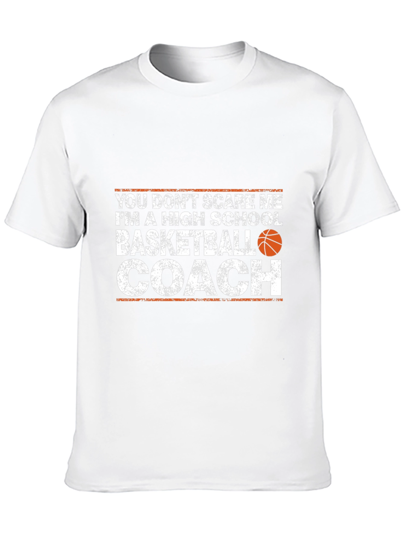 Black Basketball Coach T-Shirt - Humorous High School Coach Tee view 10