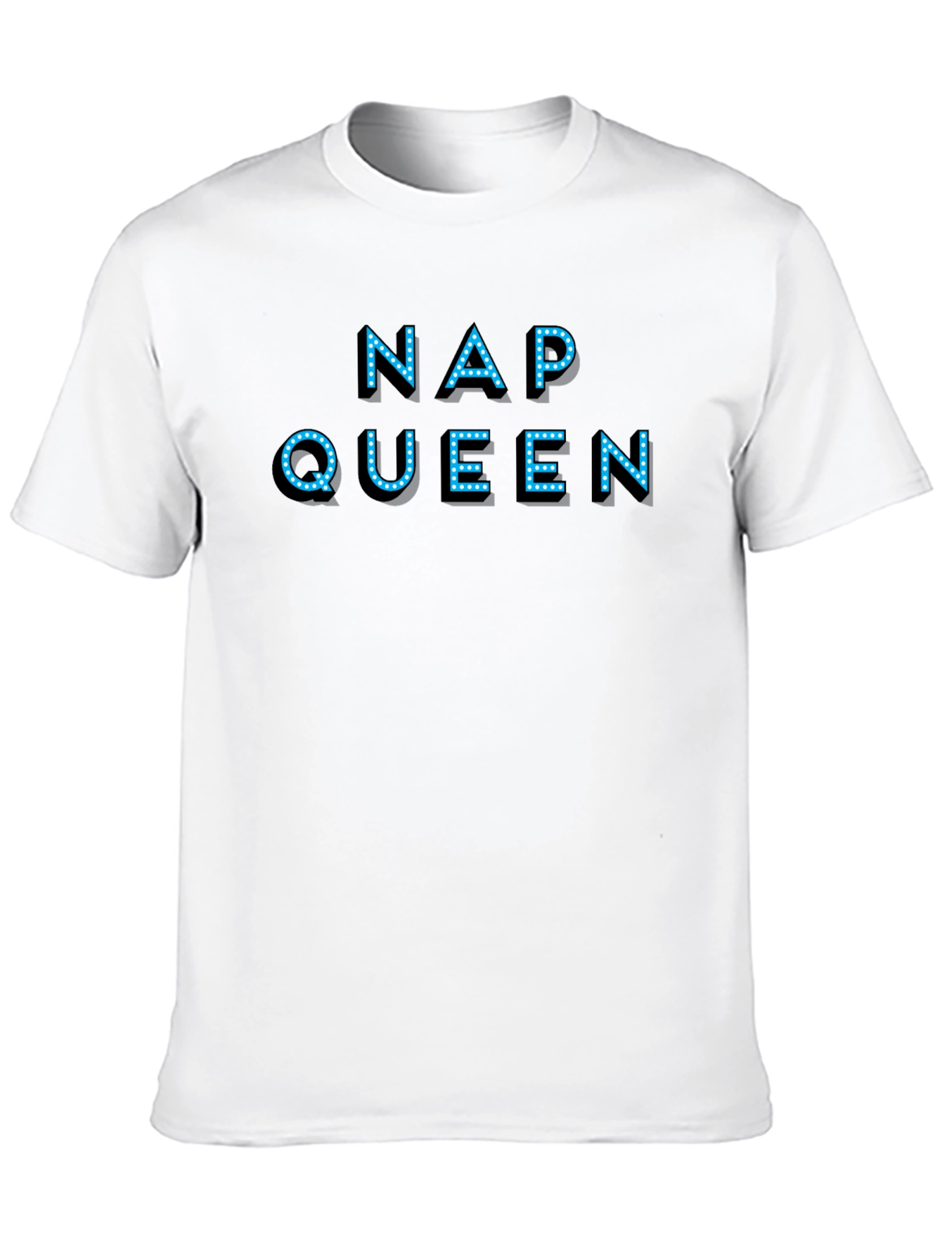 Black Nap Queen Novelty Graphic T-Shirt view 10