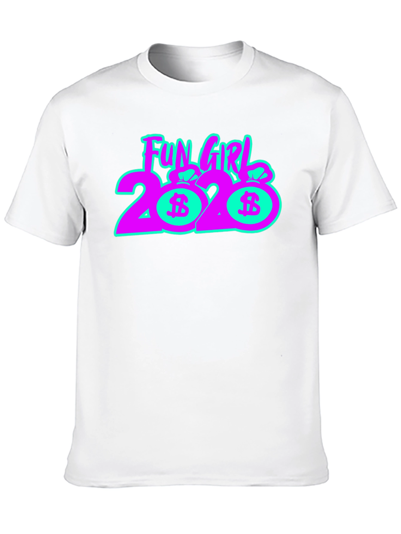 Black Fun Girl 2020 Graphic Tee view 10