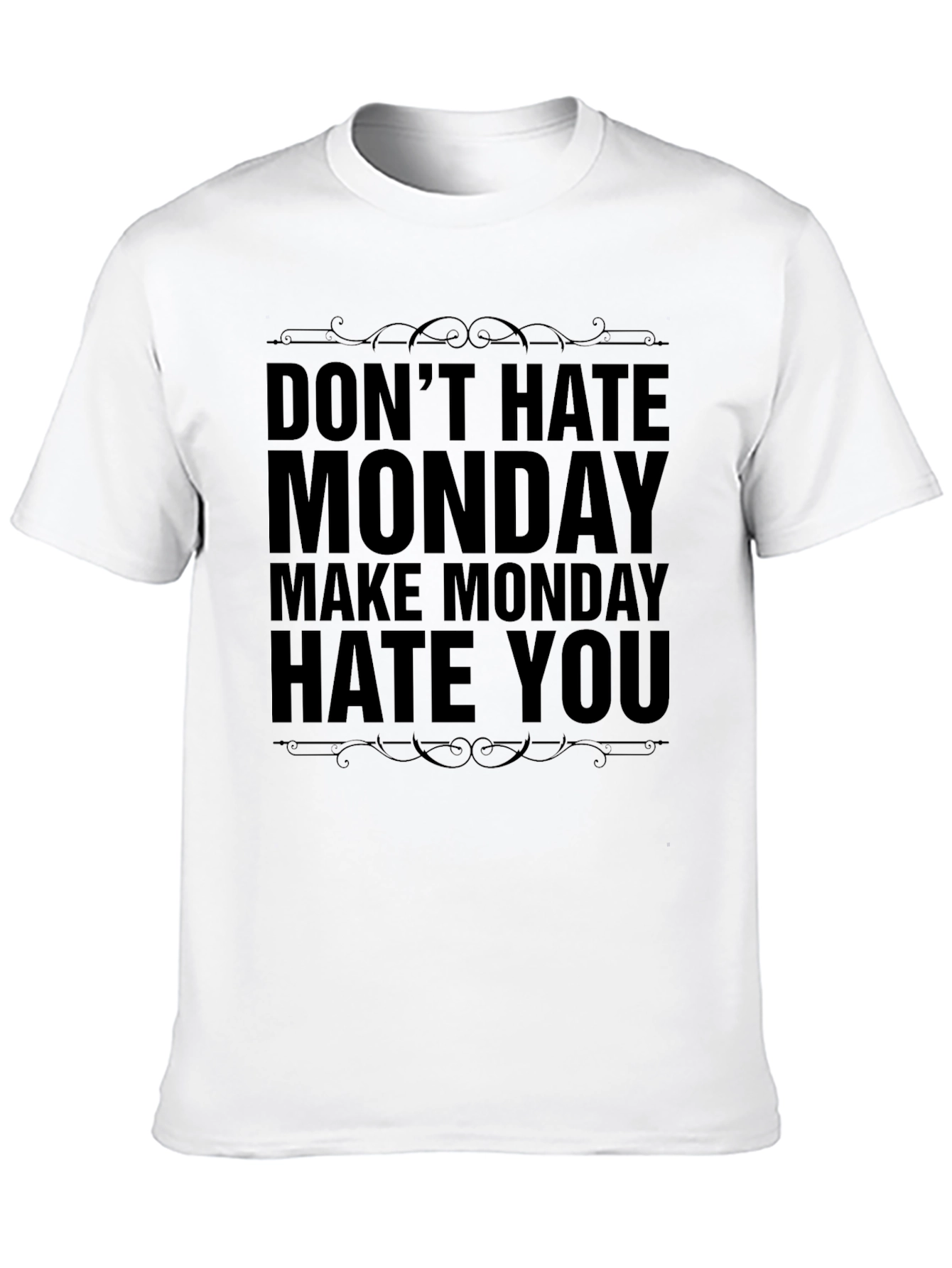 Black Don't Hate Monday Graphic Tee view 10