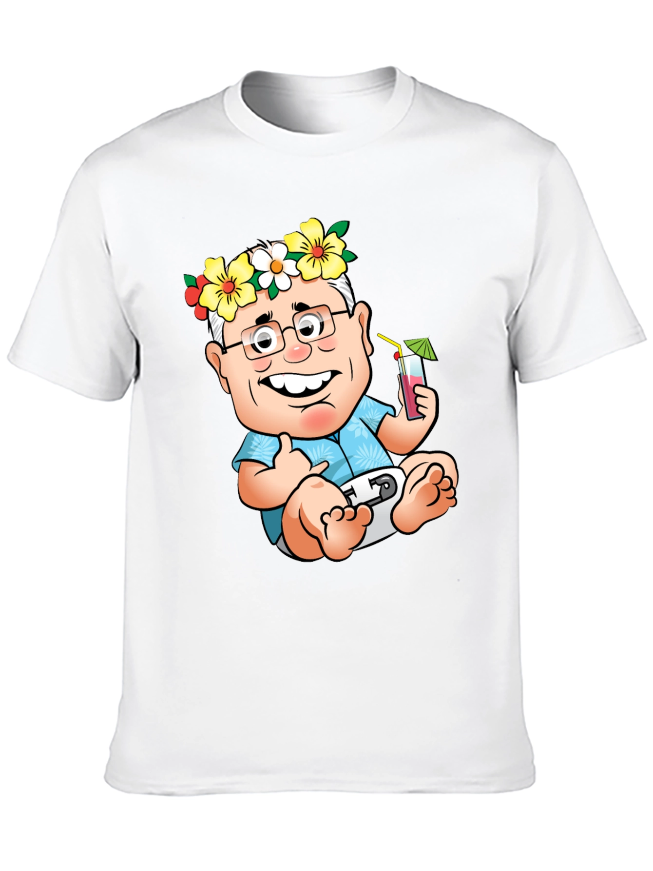 Black Funny Baby Cartoon T-Shirt  view 10