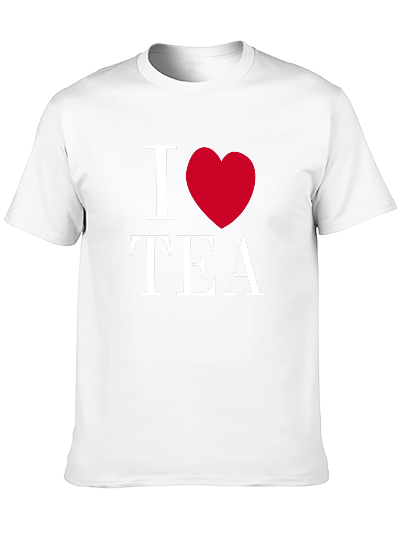 Black I Heart Tea Black Graphic Tee view 10