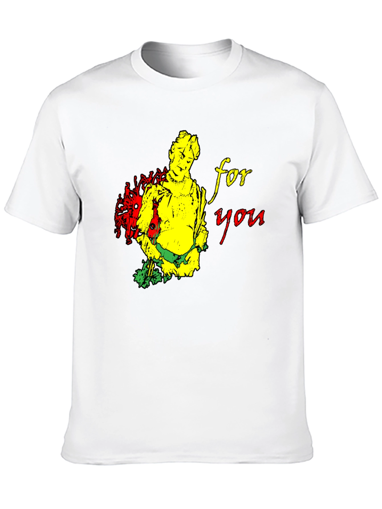 Black Unique Graphic T-Shirt - For You view 10