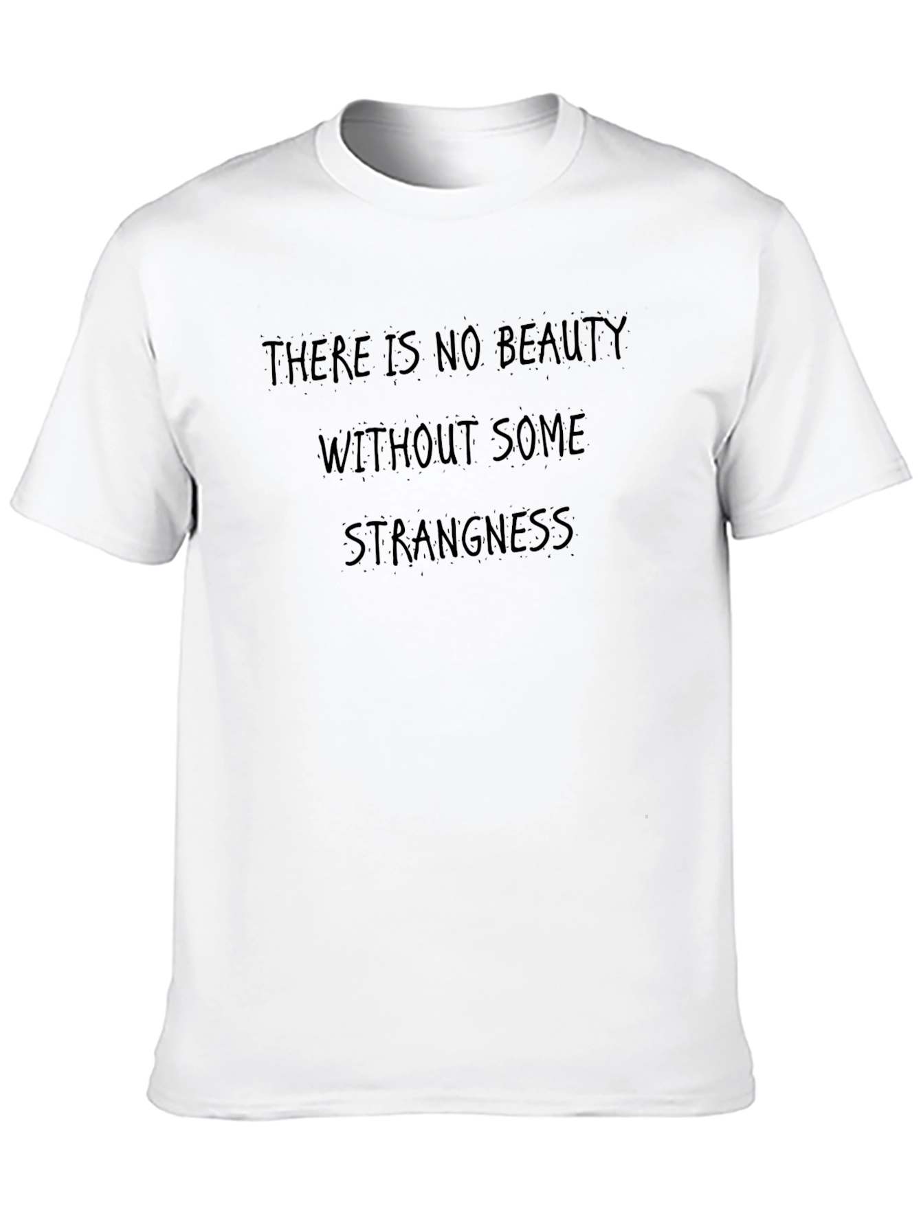 Black Beauty & Strangeness Graphic Tee - Soft Cotton Blend view 10